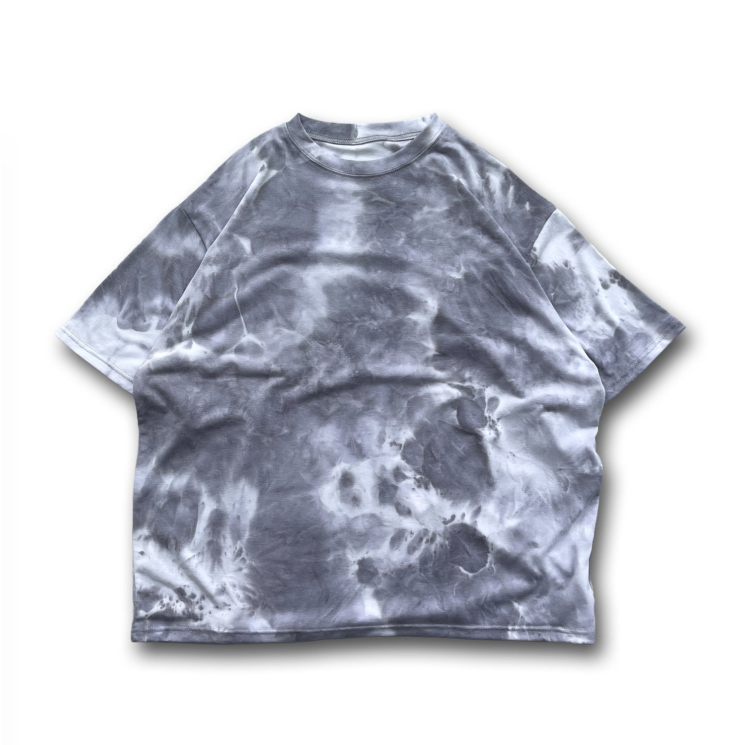 【SAMPLE】Tie-dye big tee / cloud