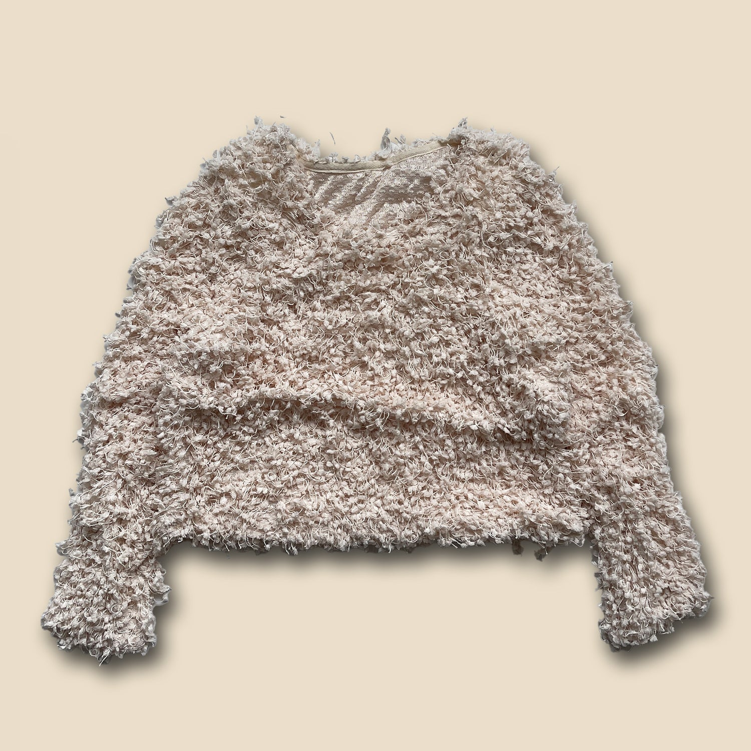 【SAMPLE】fluffy blouse / pink