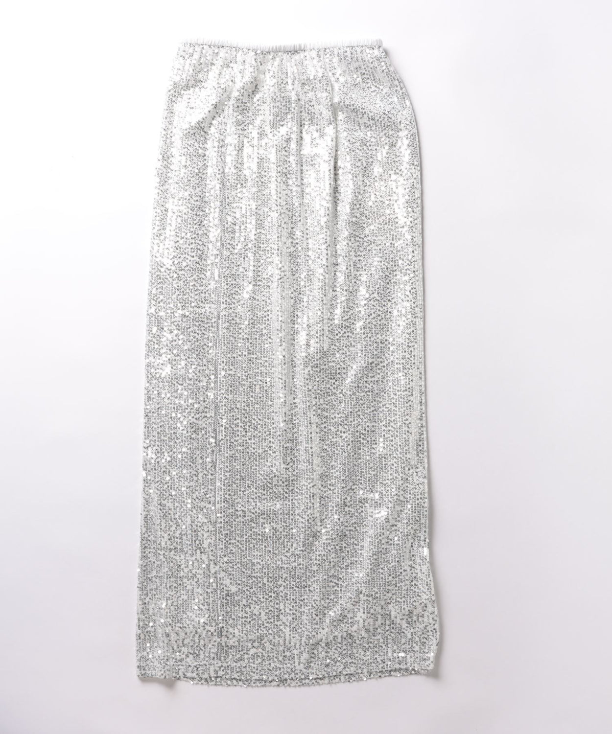 "GIRAGIRA" disco skirt / silver