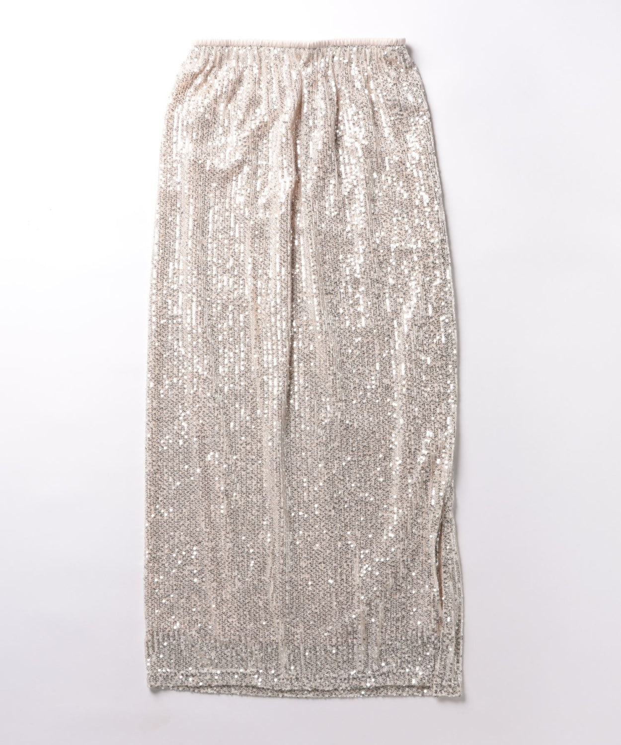 "GIRAGIRA" disco skirt / gold