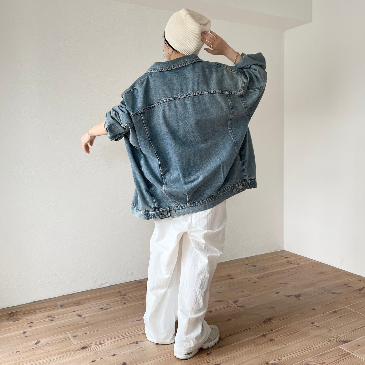 perfect silhouette buddy denim jacket / blue