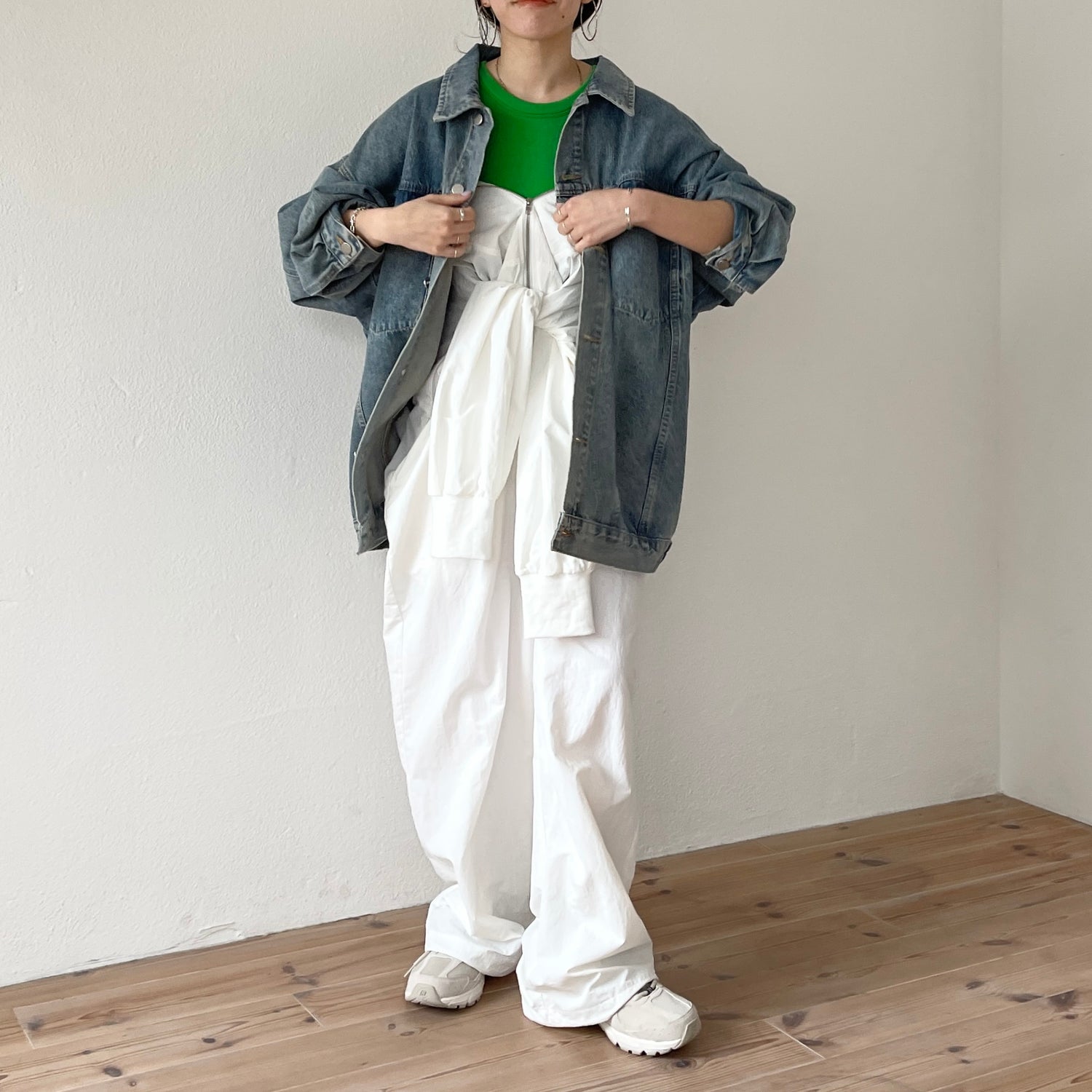 perfect silhouette buddy denim jacket / blue