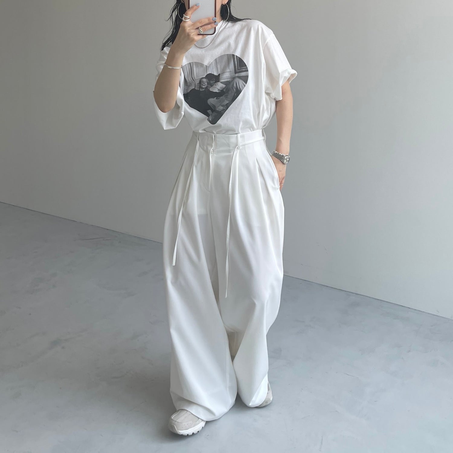 Couple chill tee / ivory