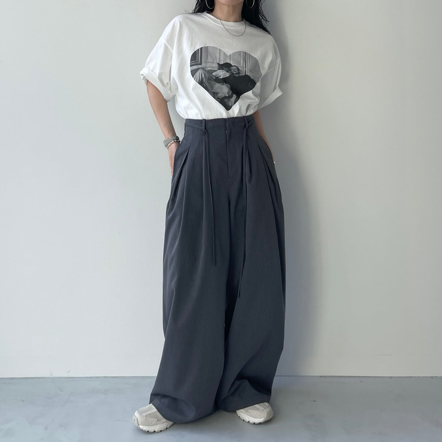 Couple chill tee / ivory