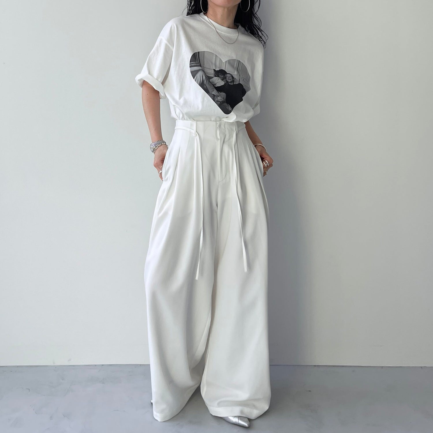 Couple chill tee / ivory