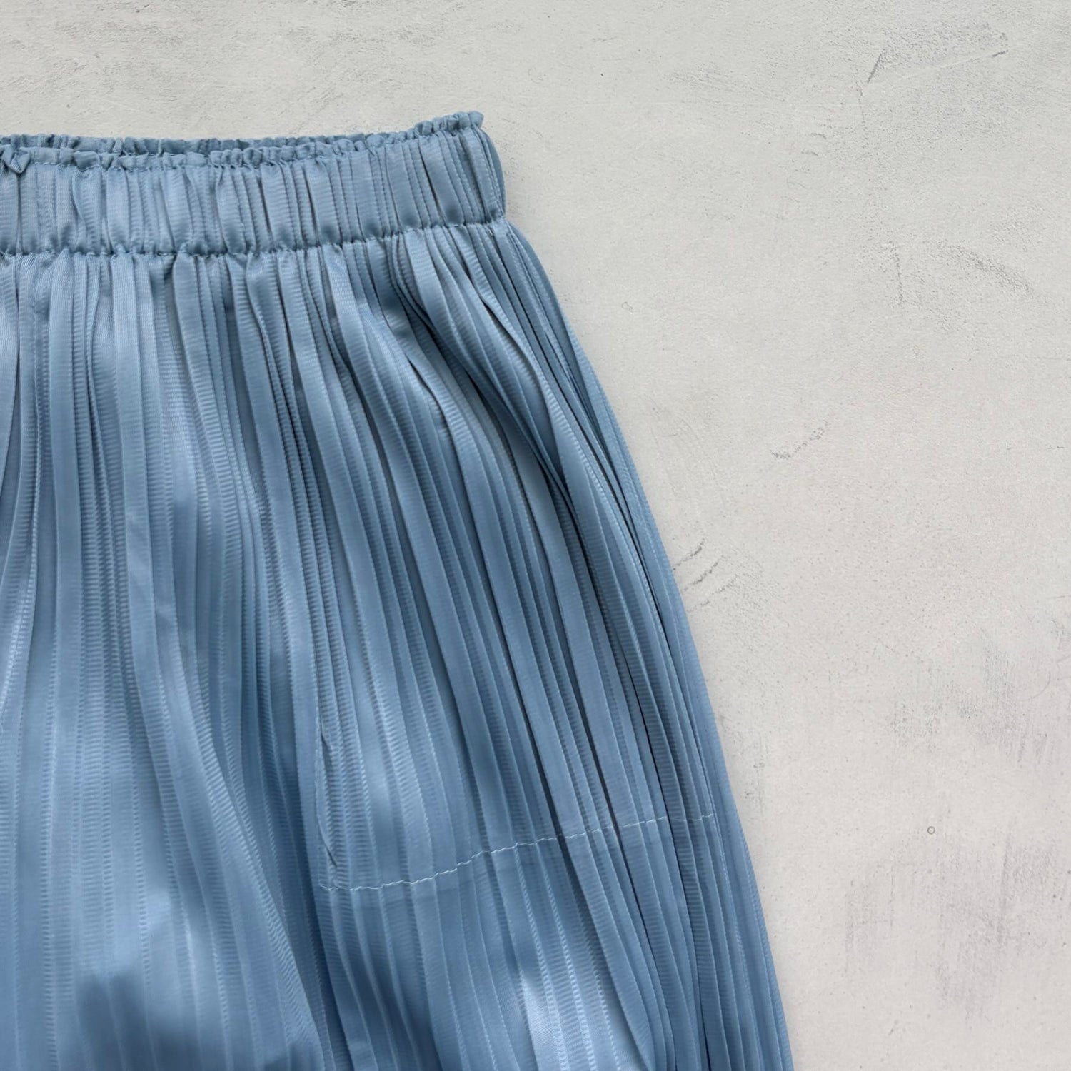 【SAMPLE】pleats pants / blue