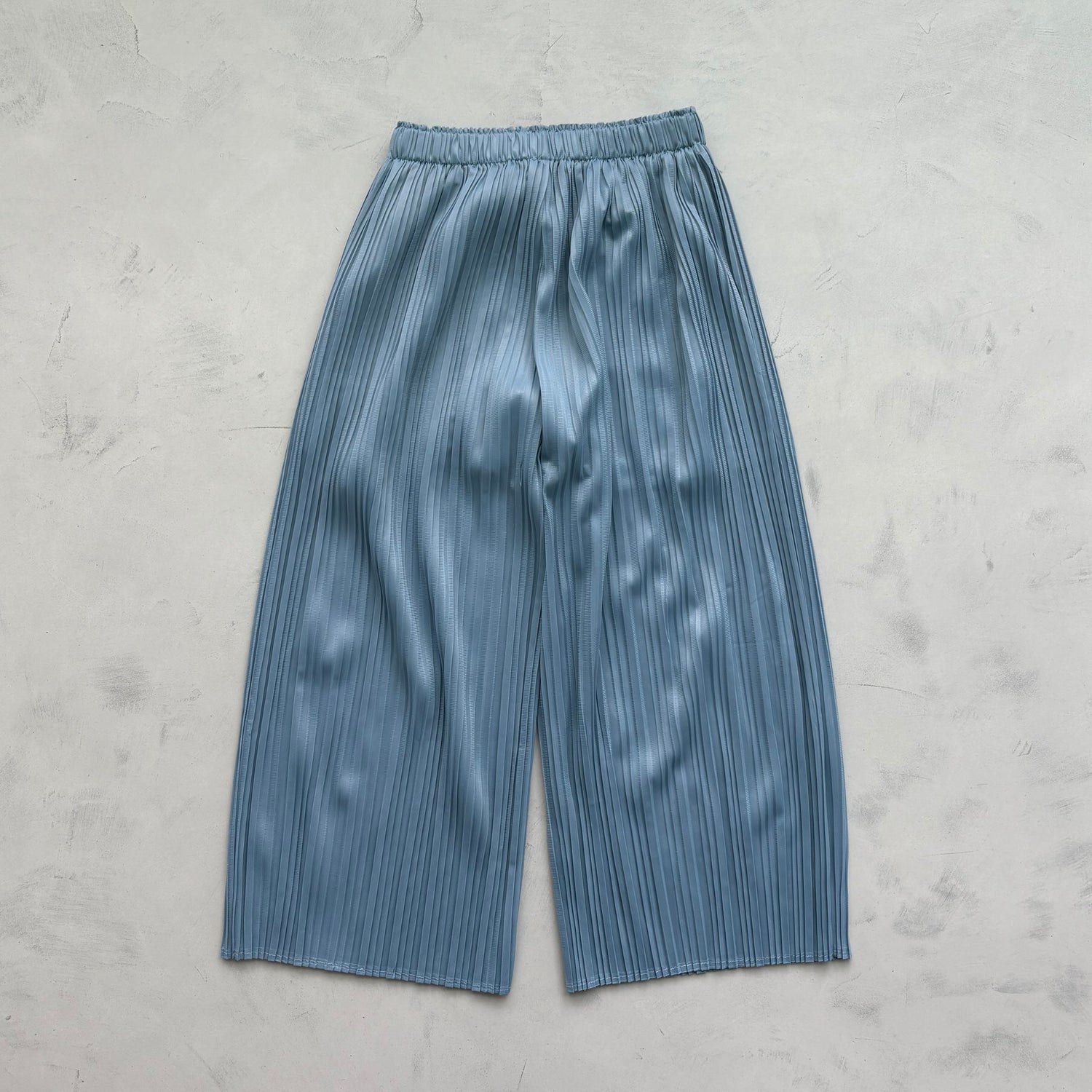 【SAMPLE】pleats pants / blue