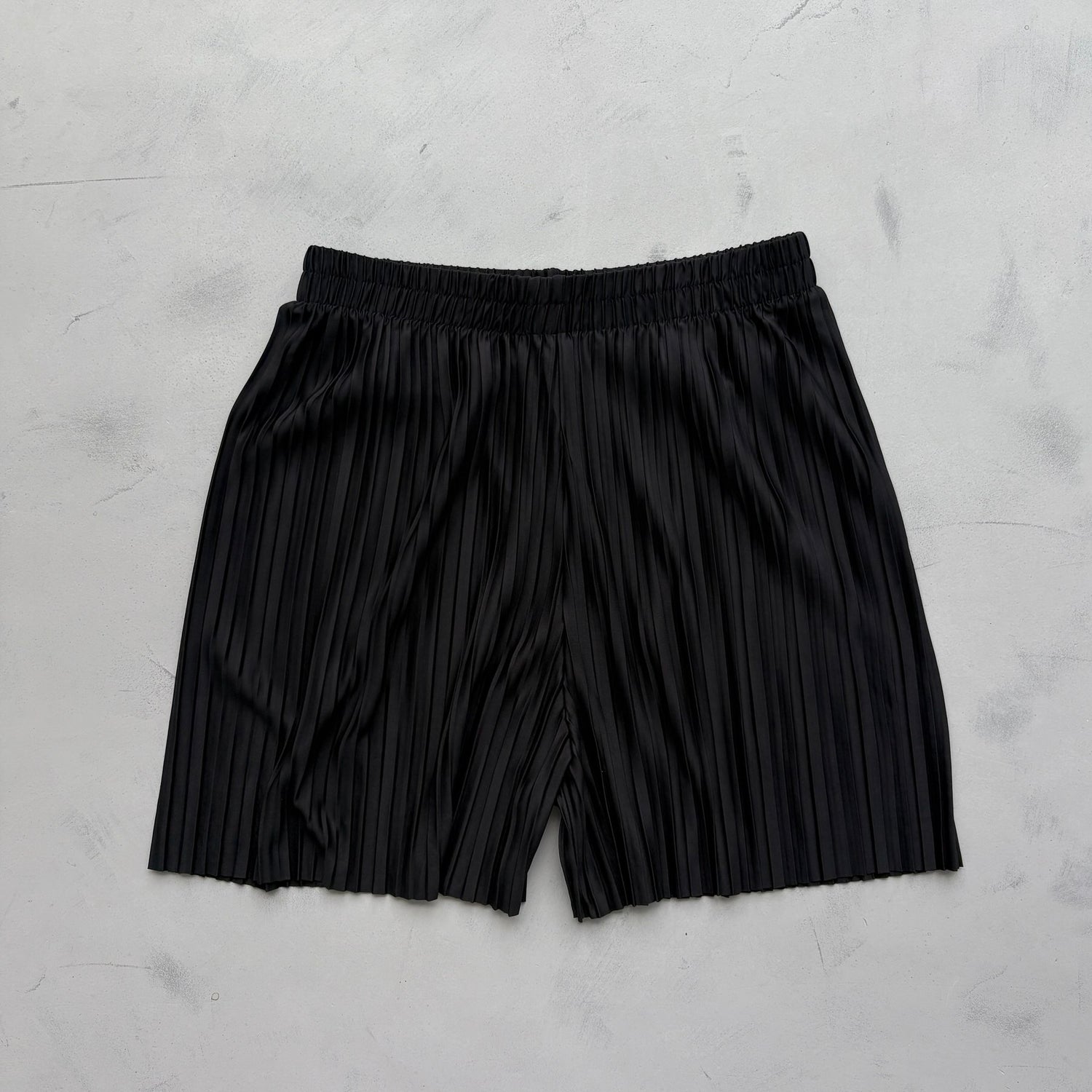 【SAMPLE】relax pleats pants (2点set) / black