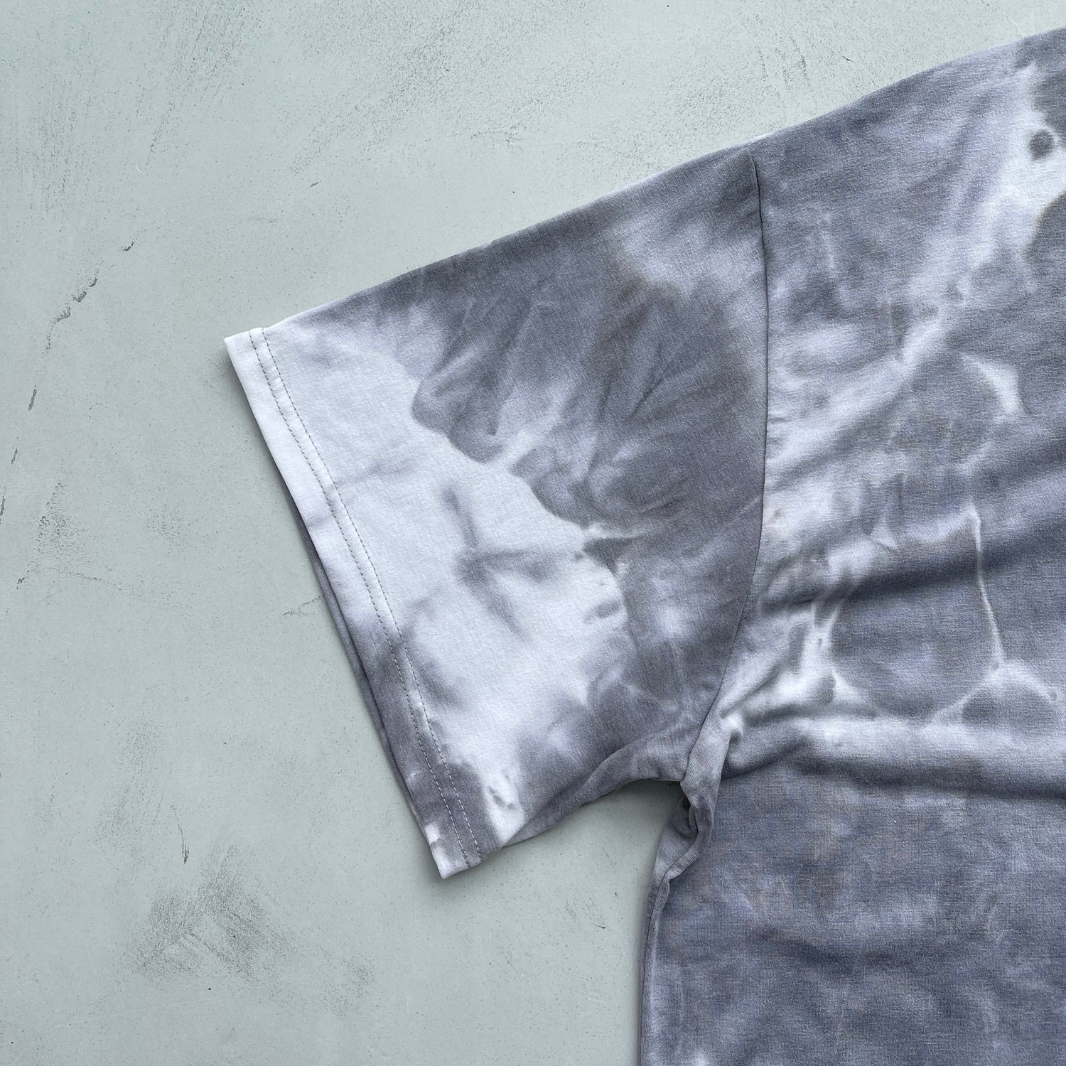 【SAMPLE】Tie-dye big tee / cloud