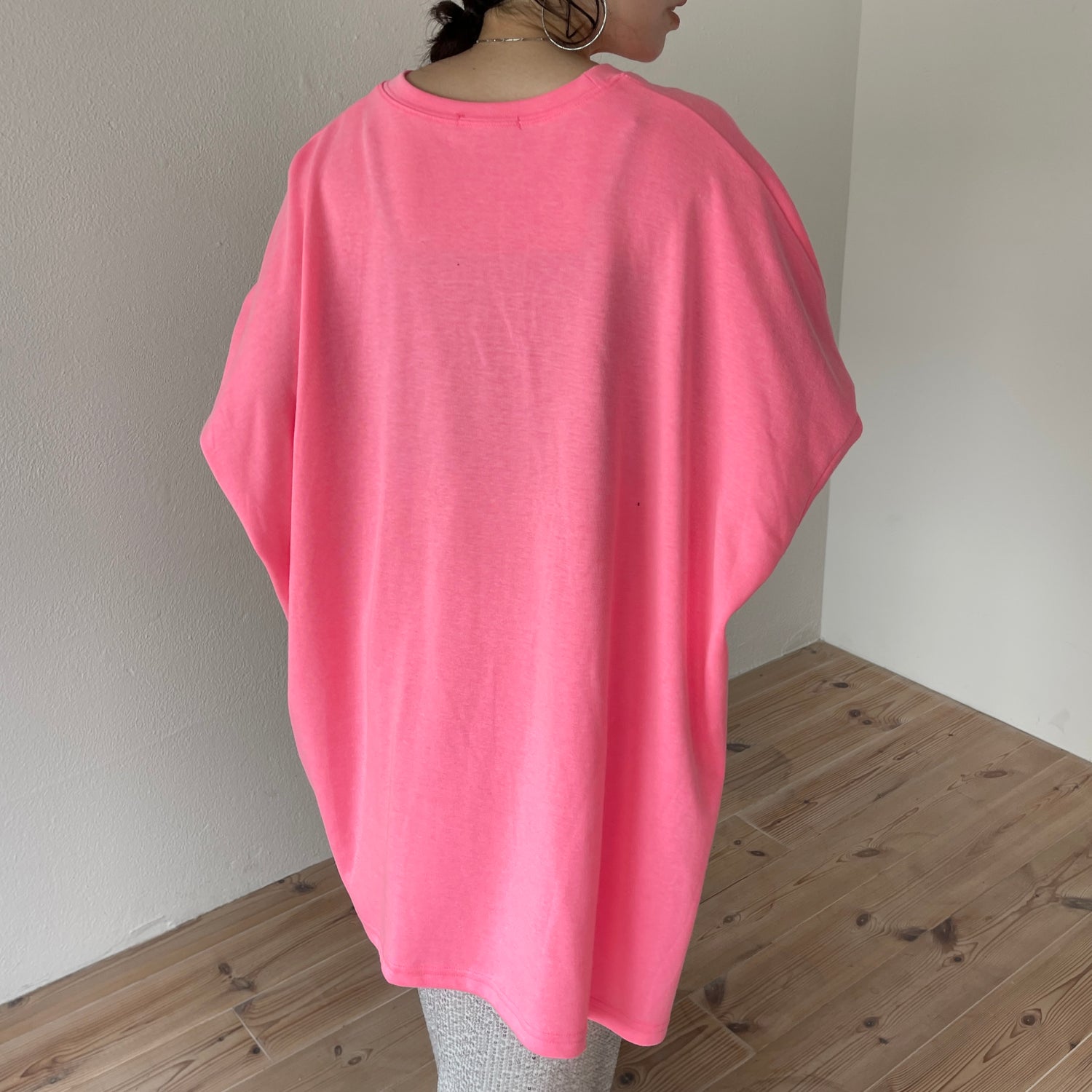 super loose light sweatee / pink