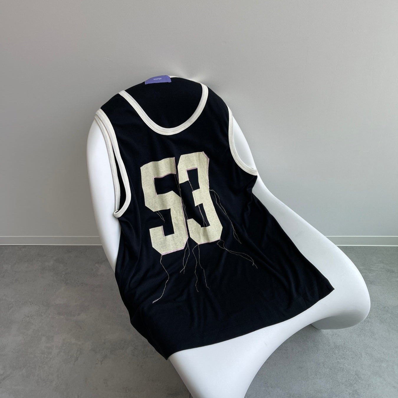 【SAMPLE】NUMBER 53 tanktop / black