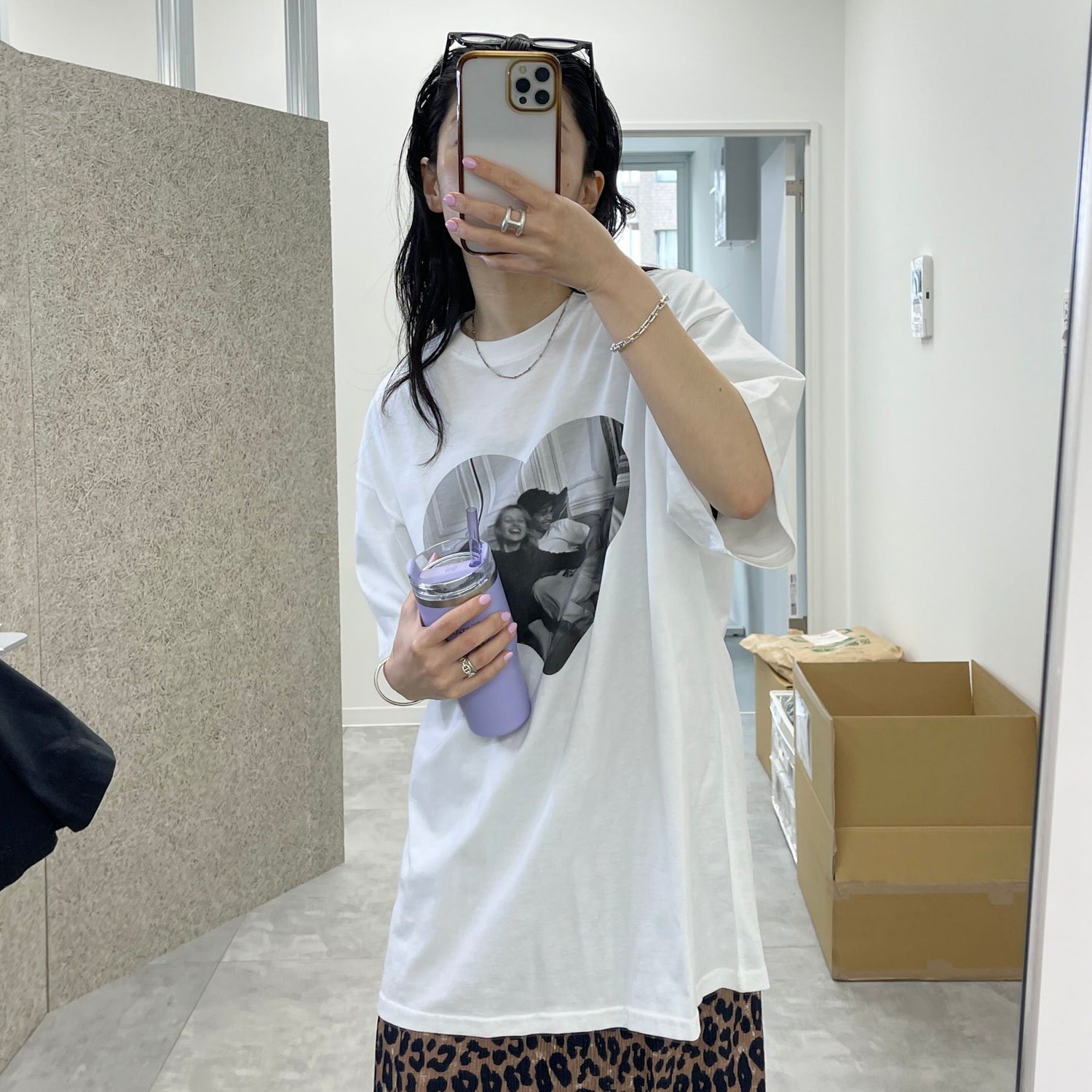 Couple chill tee / ivory