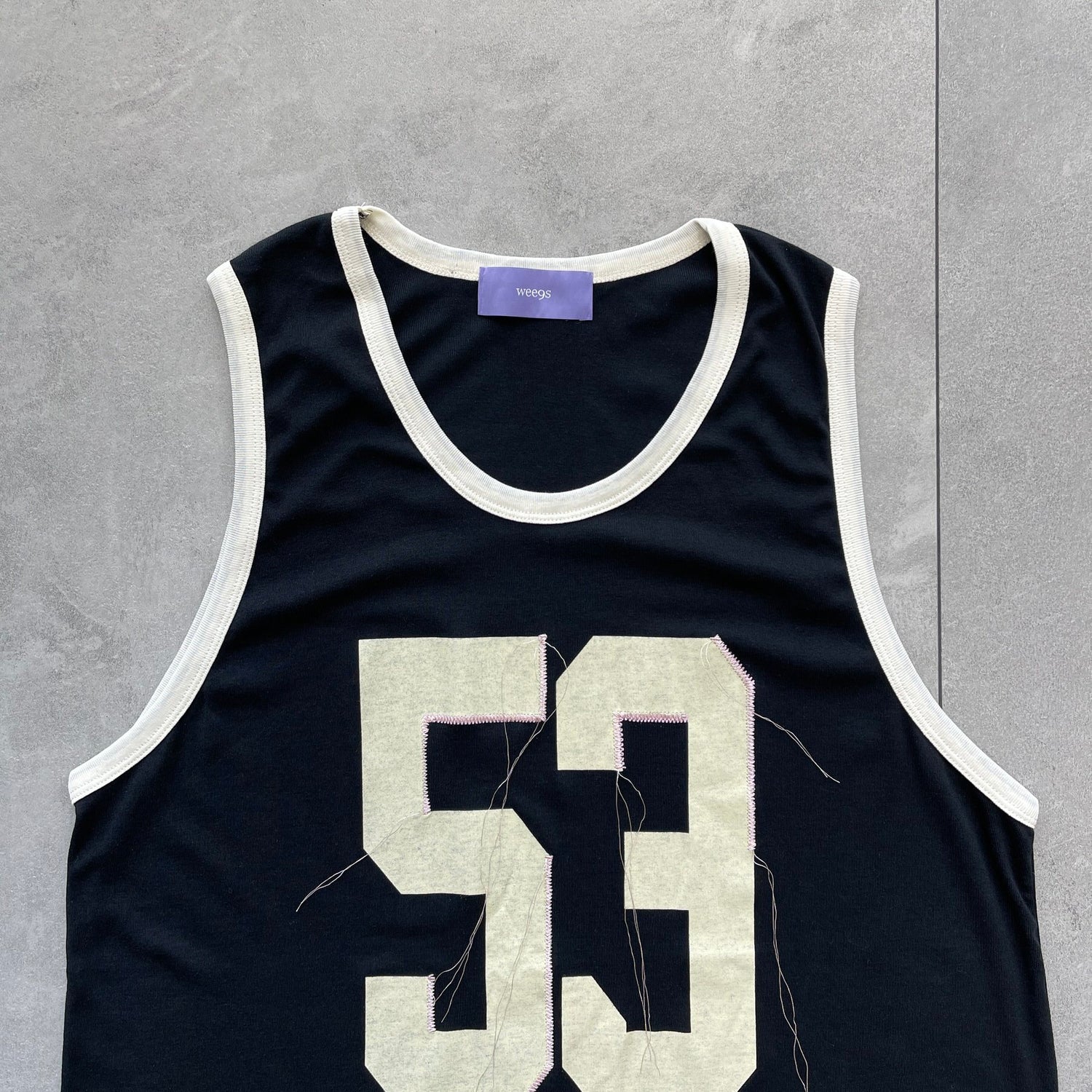 【SAMPLE】NUMBER 53 tanktop / black