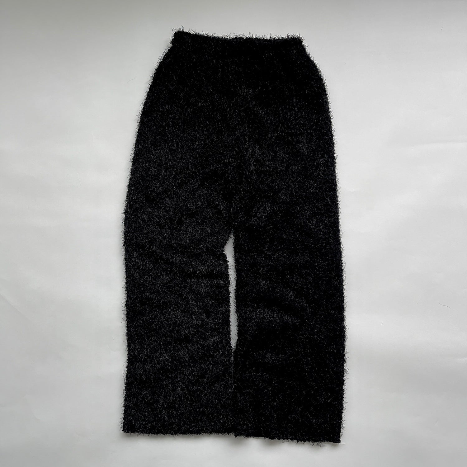 【SAMPLE】relax fur pants / black