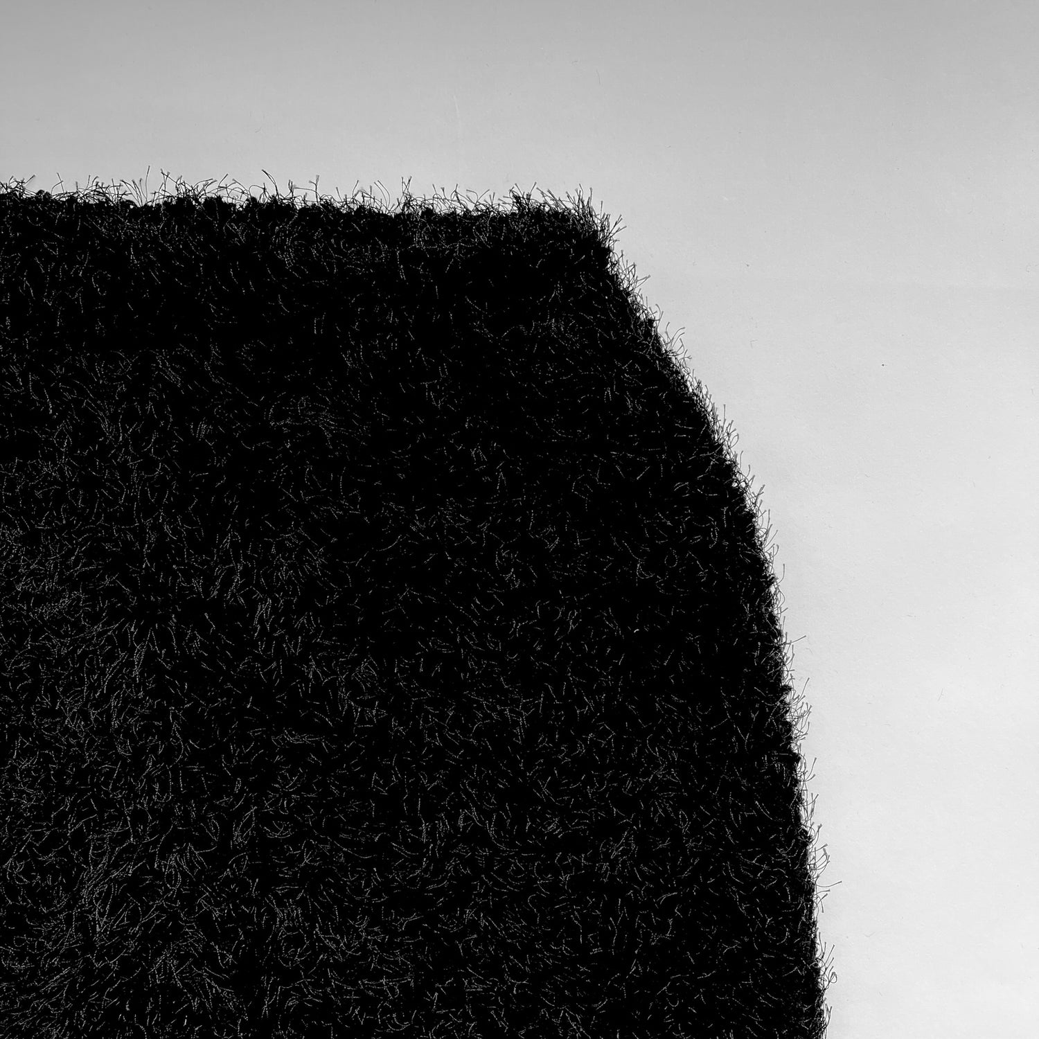 【SAMPLE】relax fur pants / black