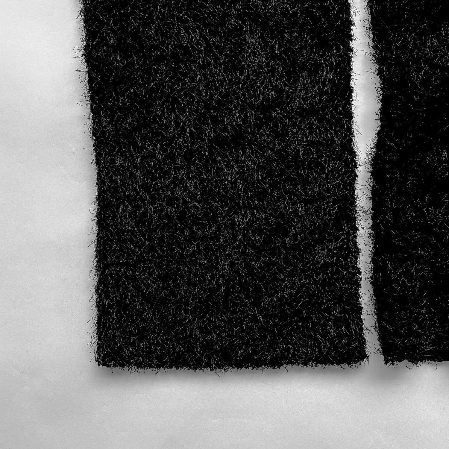 【SAMPLE】relax fur pants / black