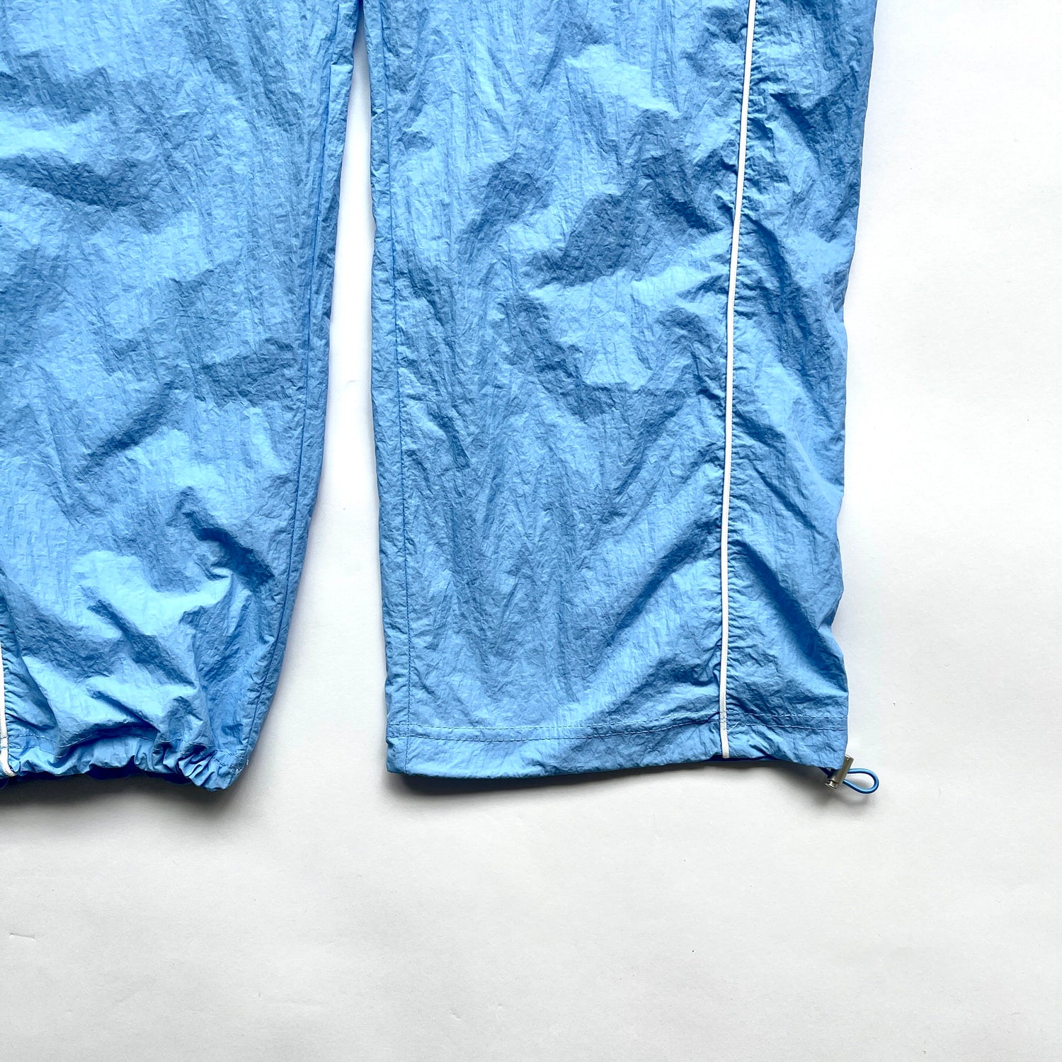 【SAMPLE】nylon line pants / blue