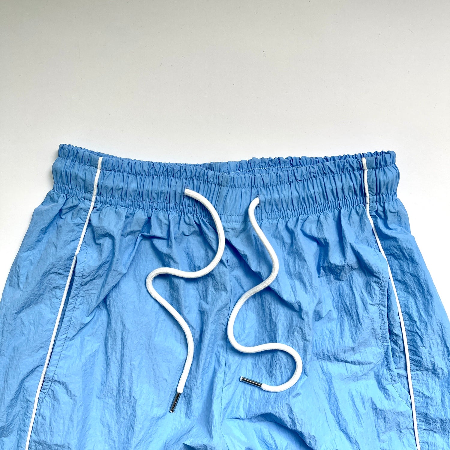 【SAMPLE】nylon line pants / blue