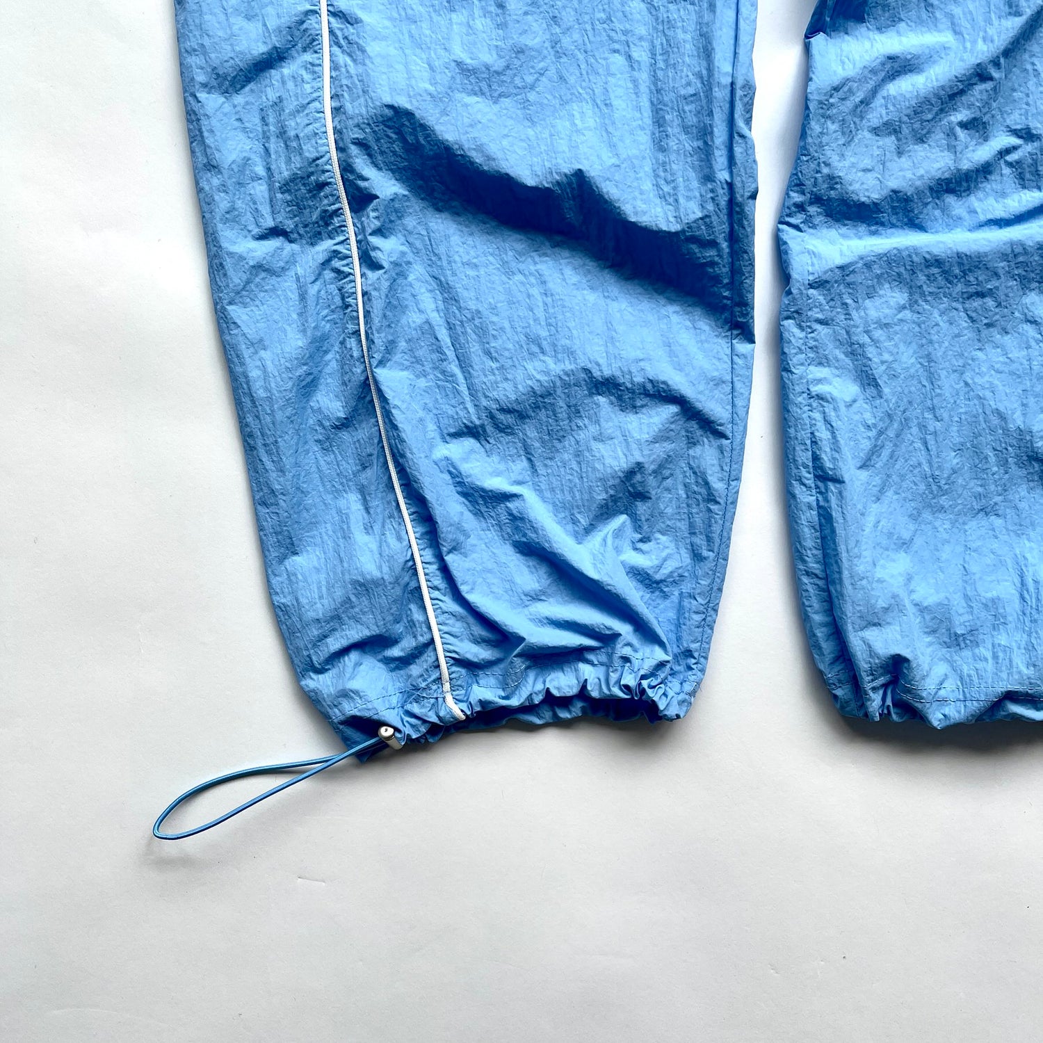 【SAMPLE】nylon line pants / blue