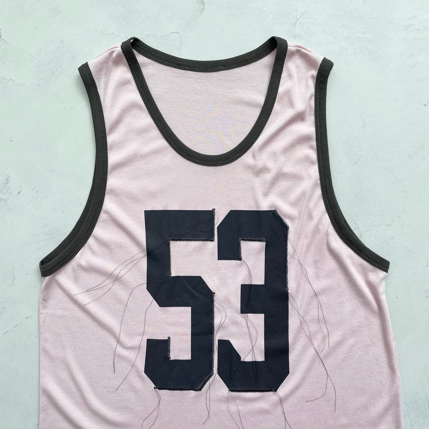 【SAMPLE】NUMBER 53 tanktop / pink