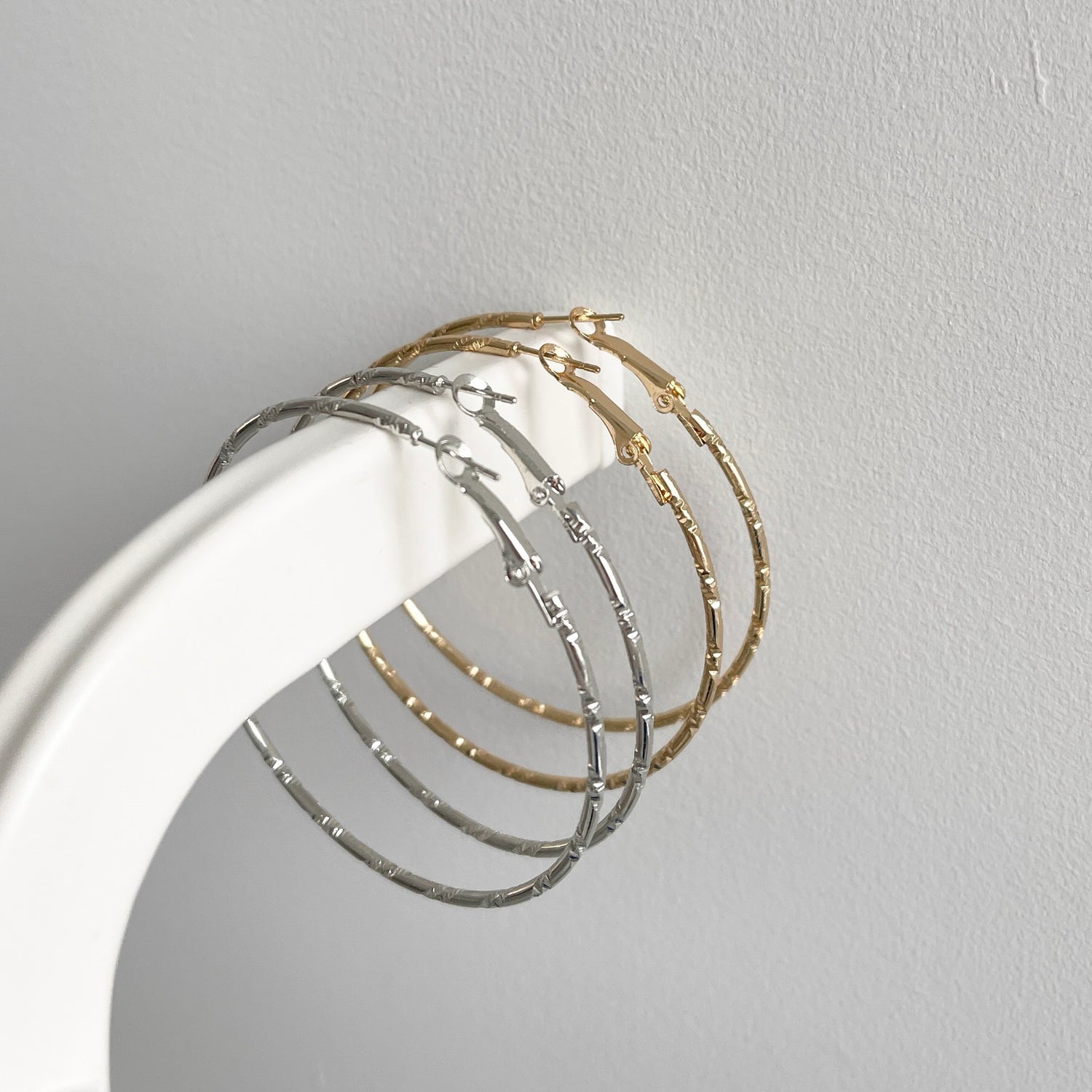 BUDDY HOOP / silver or gold