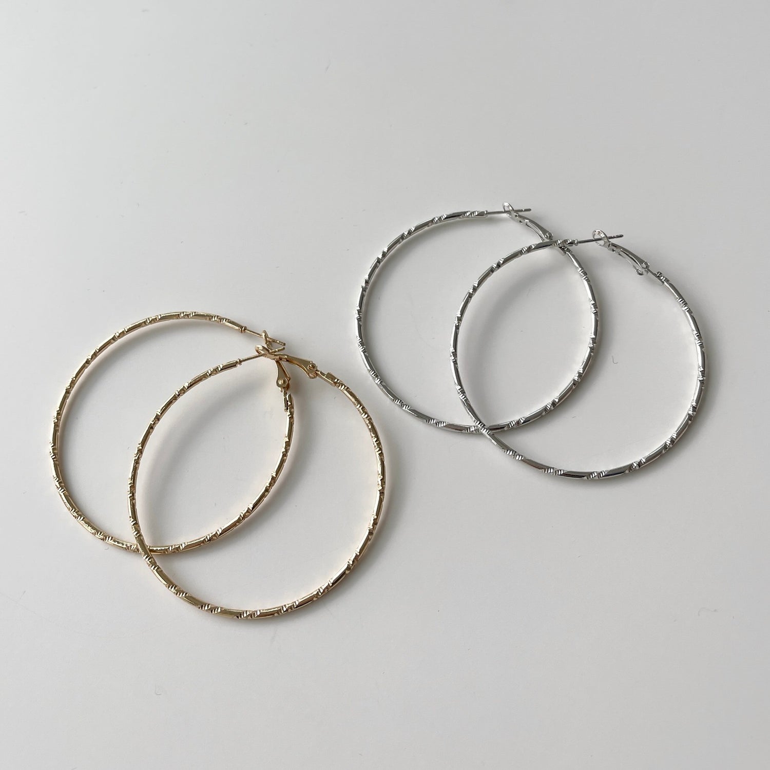 BUDDY HOOP / silver or gold