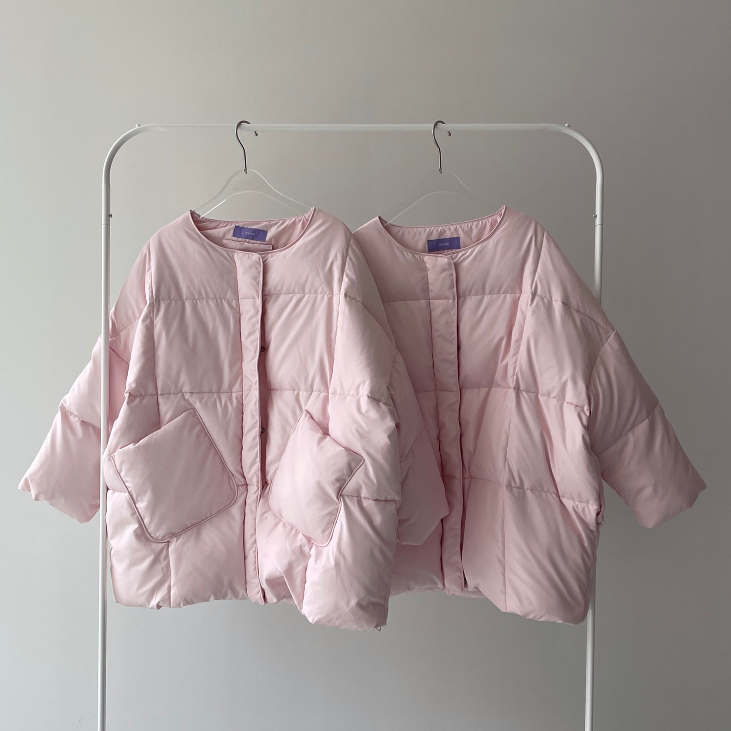 perfect silhouette down / baby pink