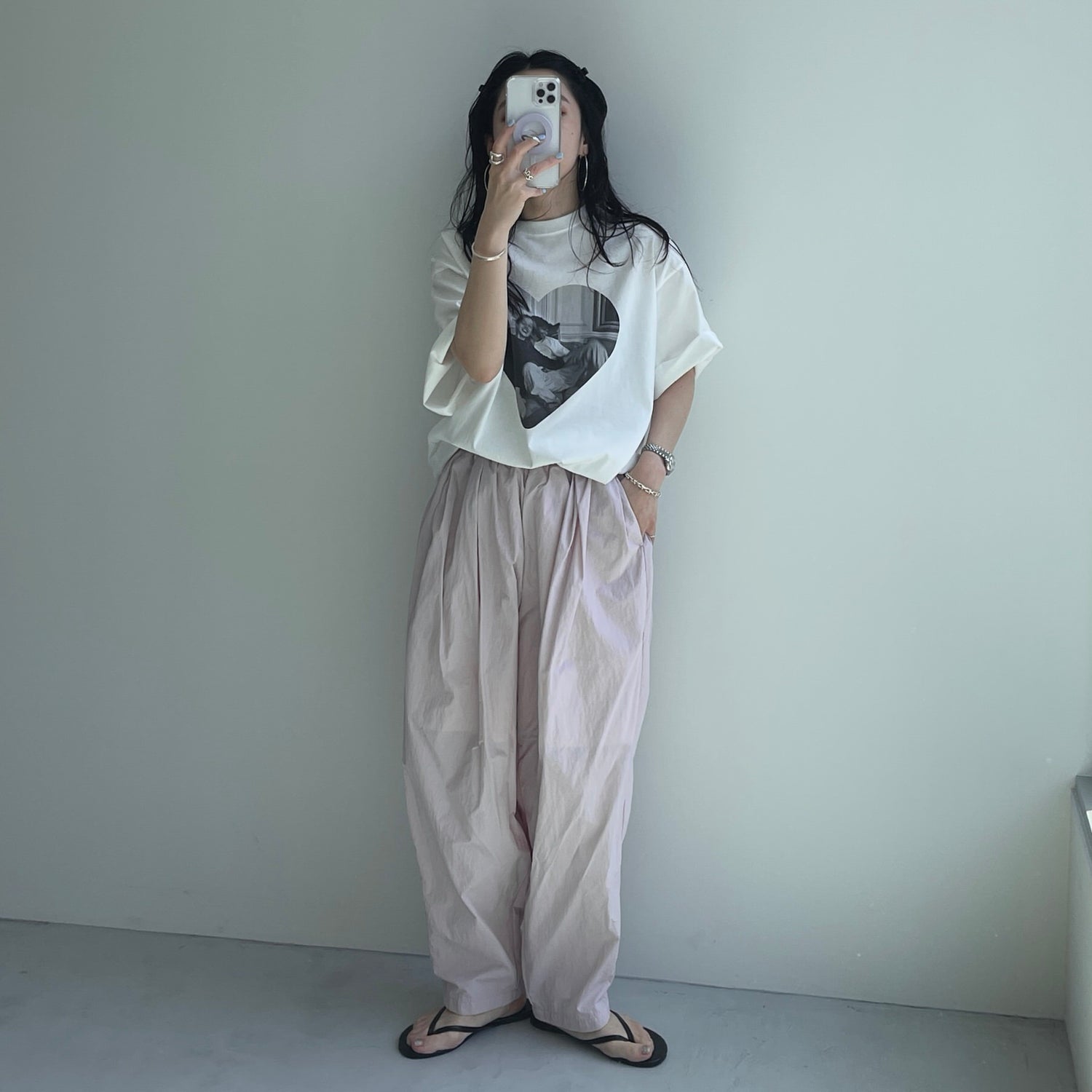 Couple chill tee / ivory