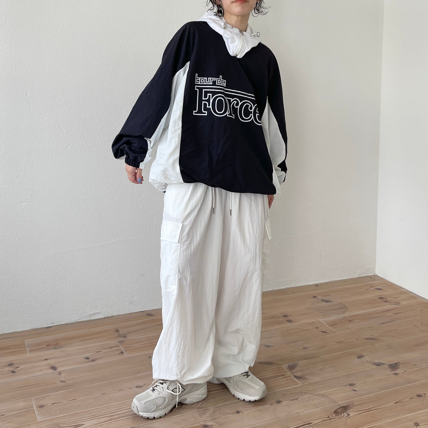 【SAMPLE】buddy nylon hoodie