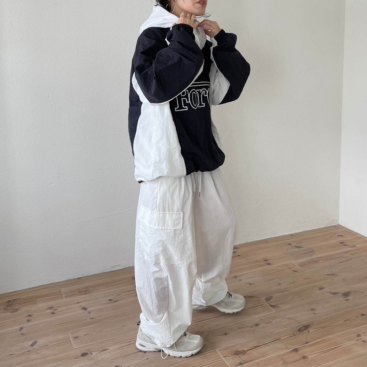 【SAMPLE】buddy nylon hoodie