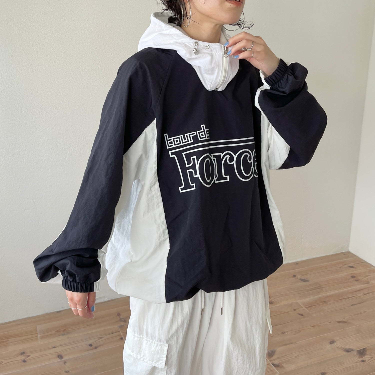 【SAMPLE】buddy nylon hoodie