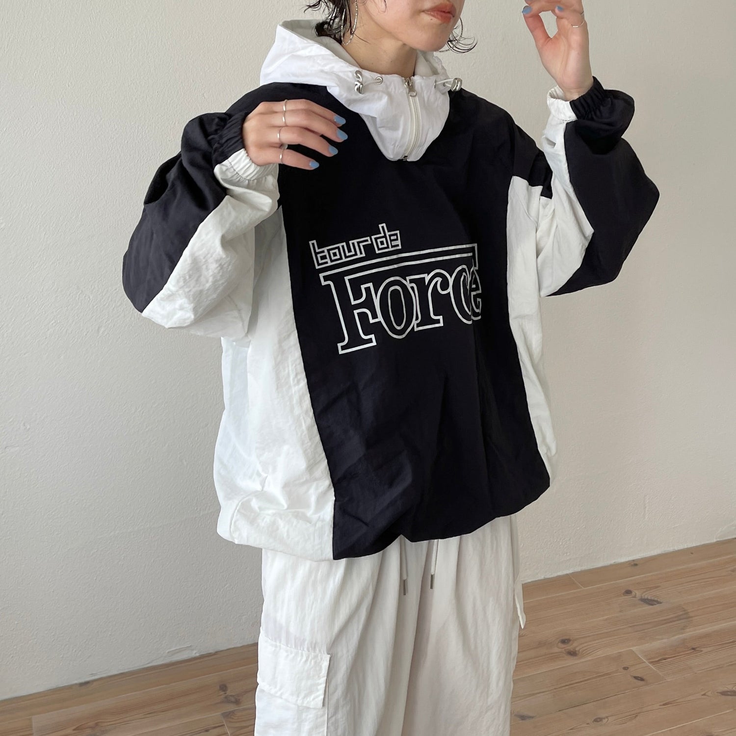 【SAMPLE】buddy nylon hoodie