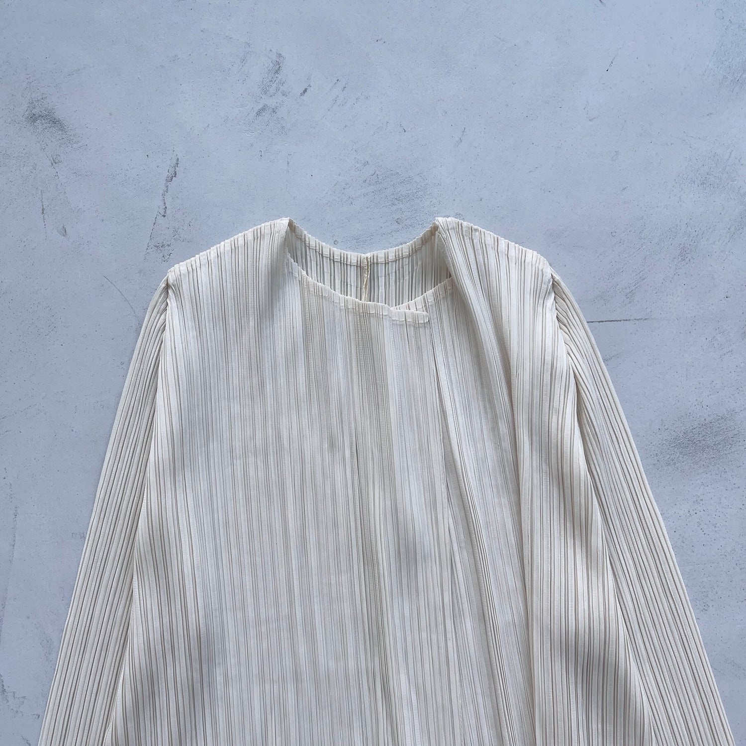 【SAMPLE】pleats cardigan / beige