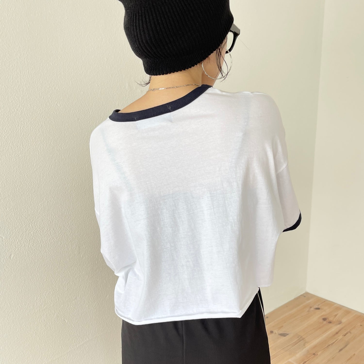 " LOVER " tee / ivory