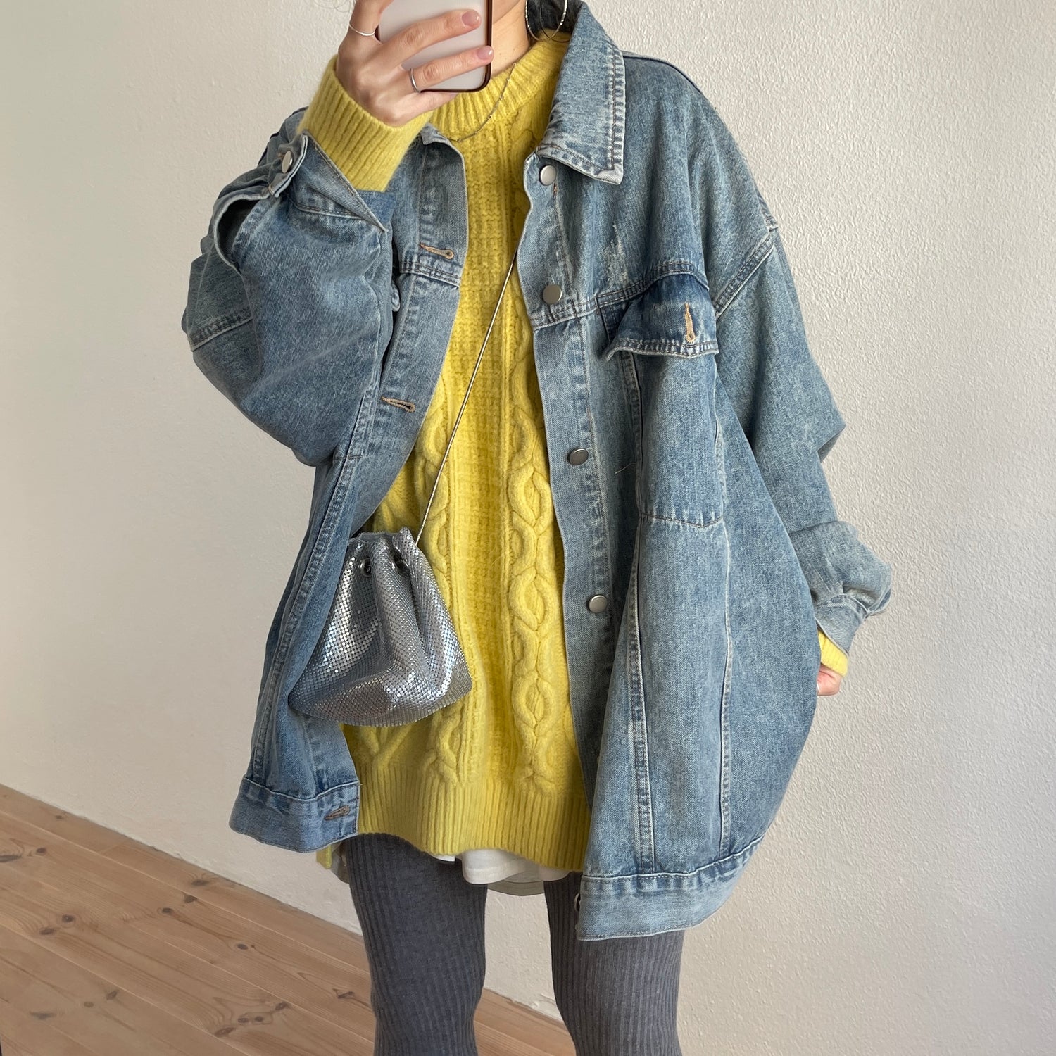 perfect silhouette buddy denim jacket / blue