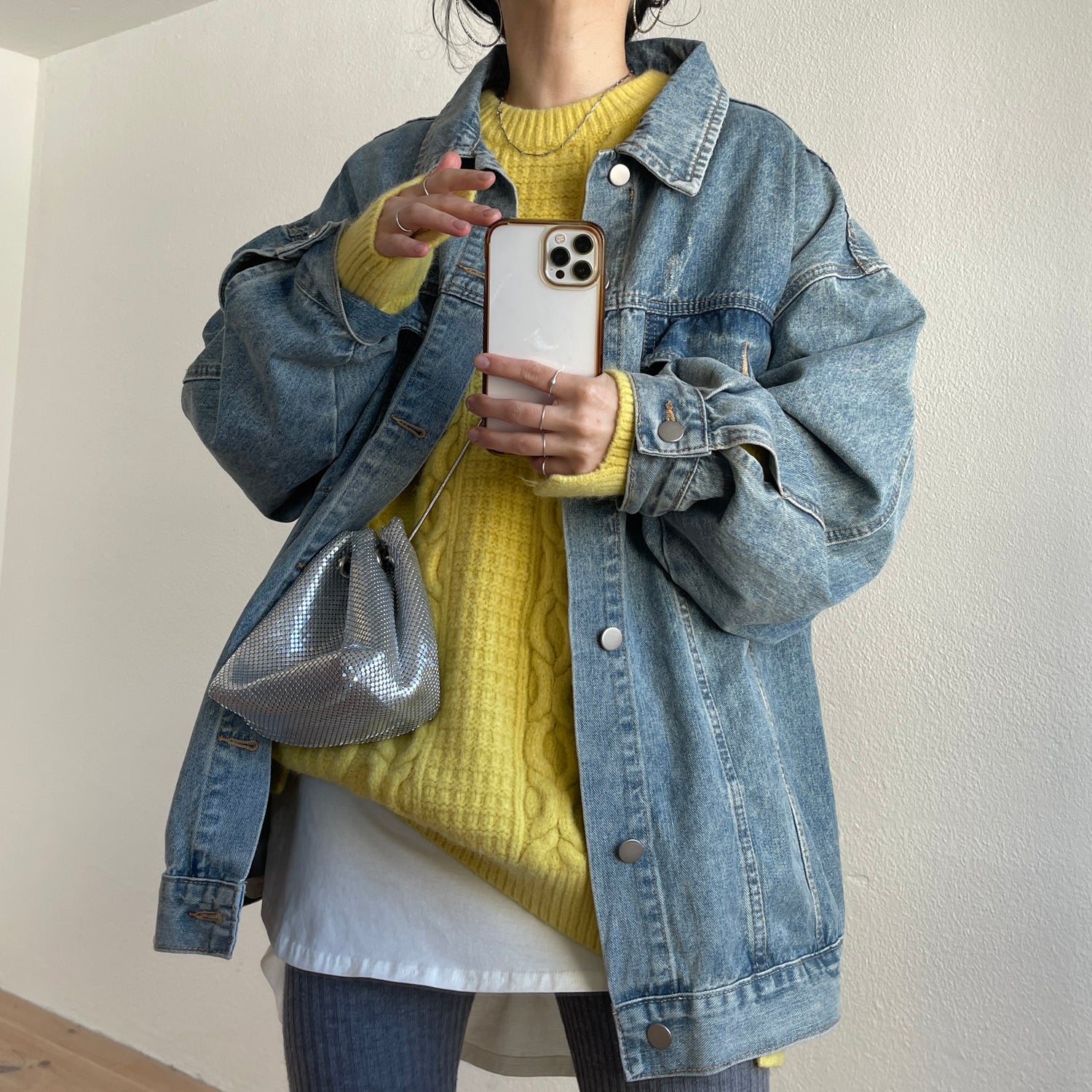 perfect silhouette buddy denim jacket / blue
