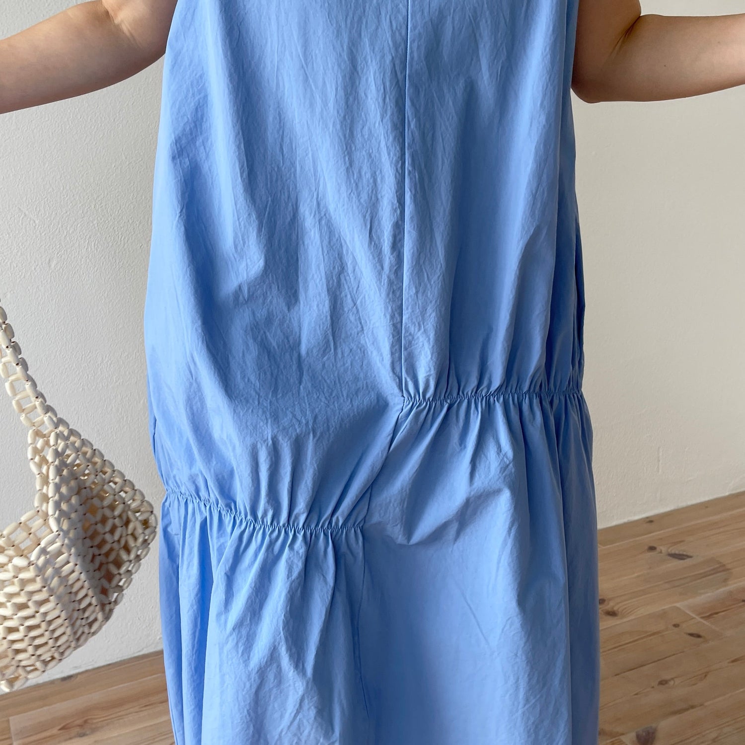 【SAMPLE】many many gather one piece / sky blue