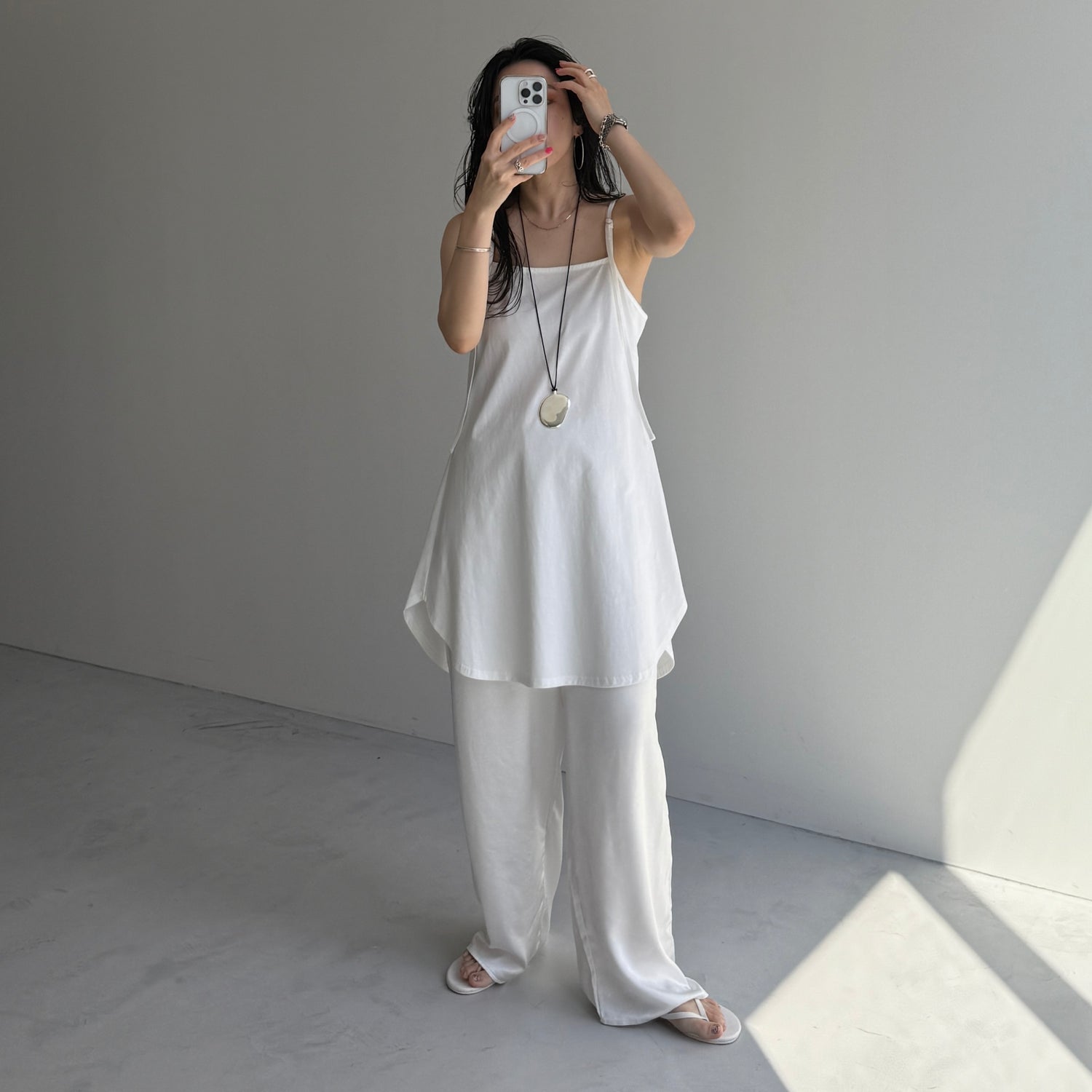 CHIRARISM camisole / ivory