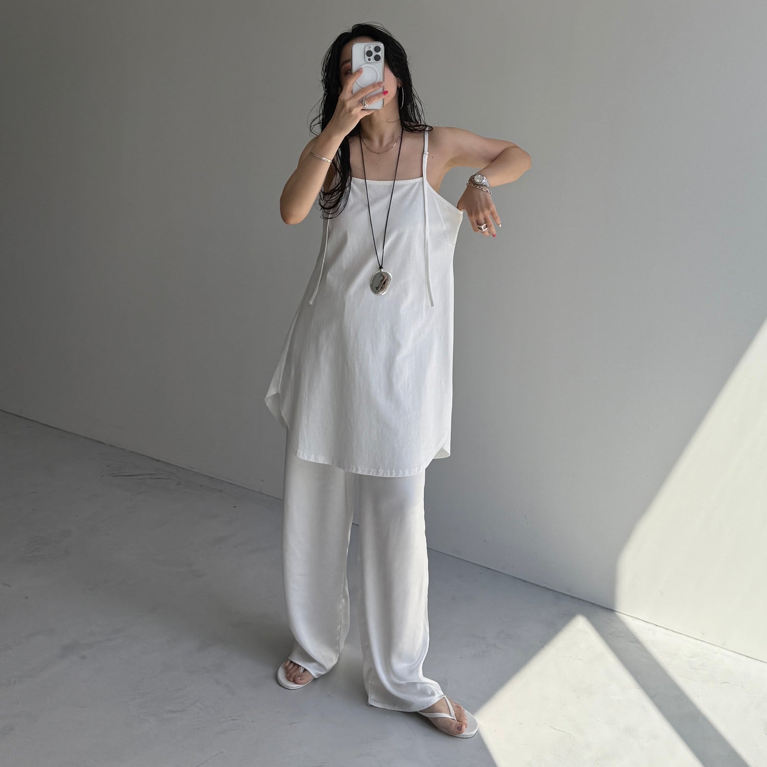 CHIRARISM camisole / ivory