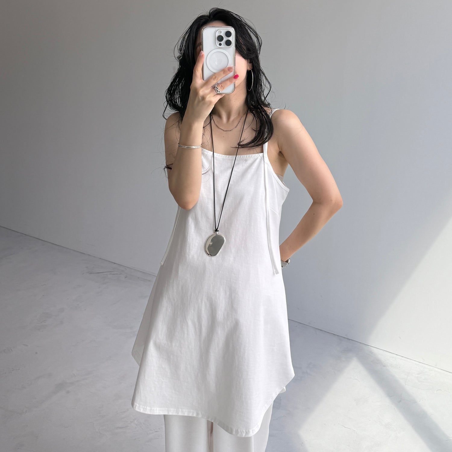 CHIRARISM camisole / ivory