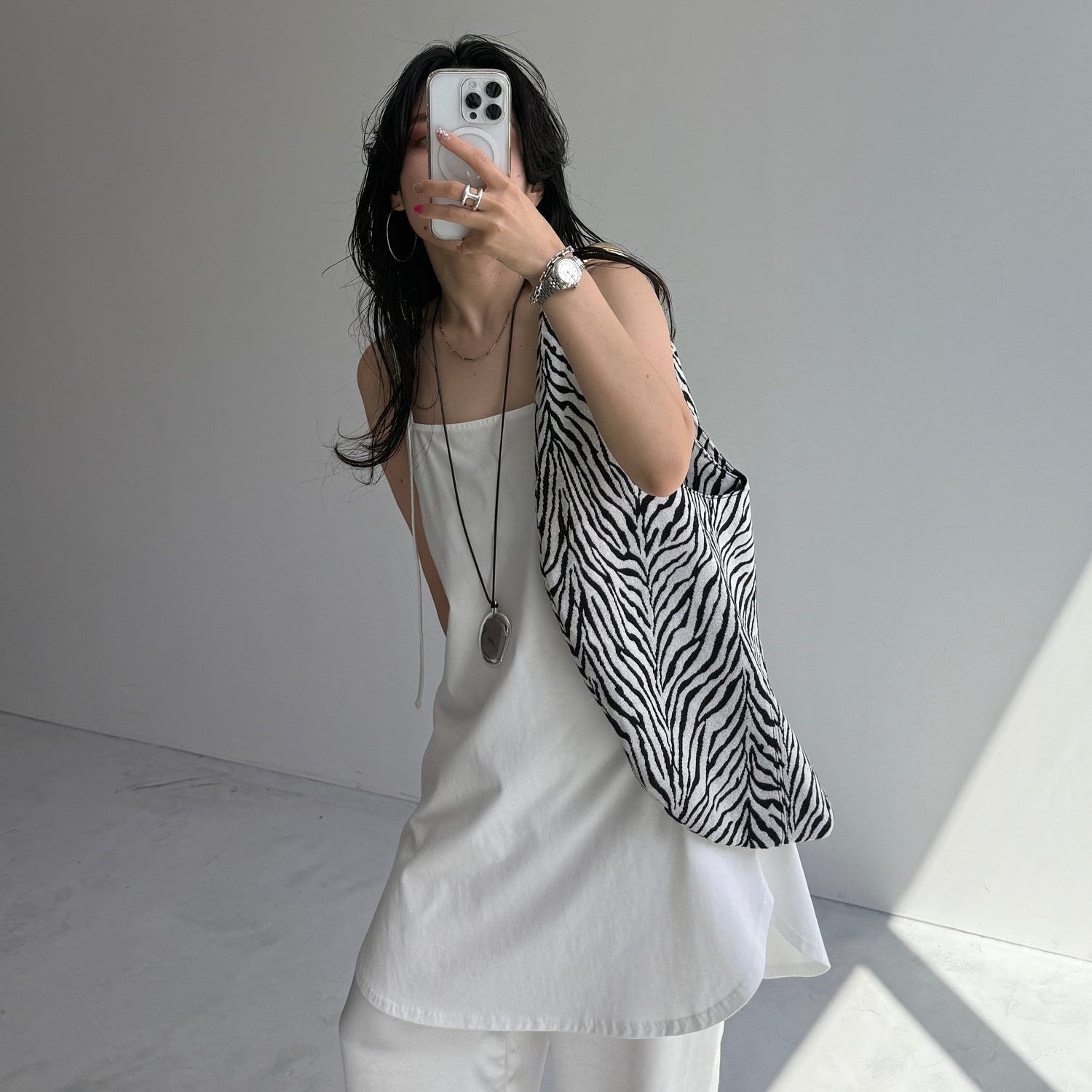 CHIRARISM camisole / ivory