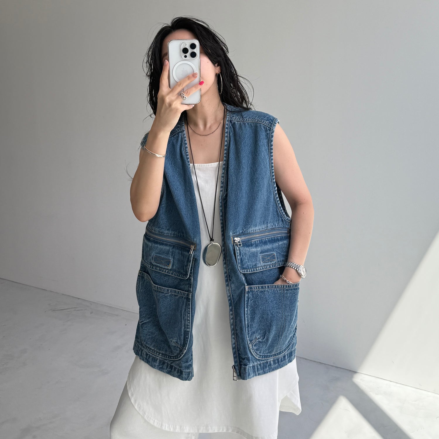 CHIRARISM camisole / ivory
