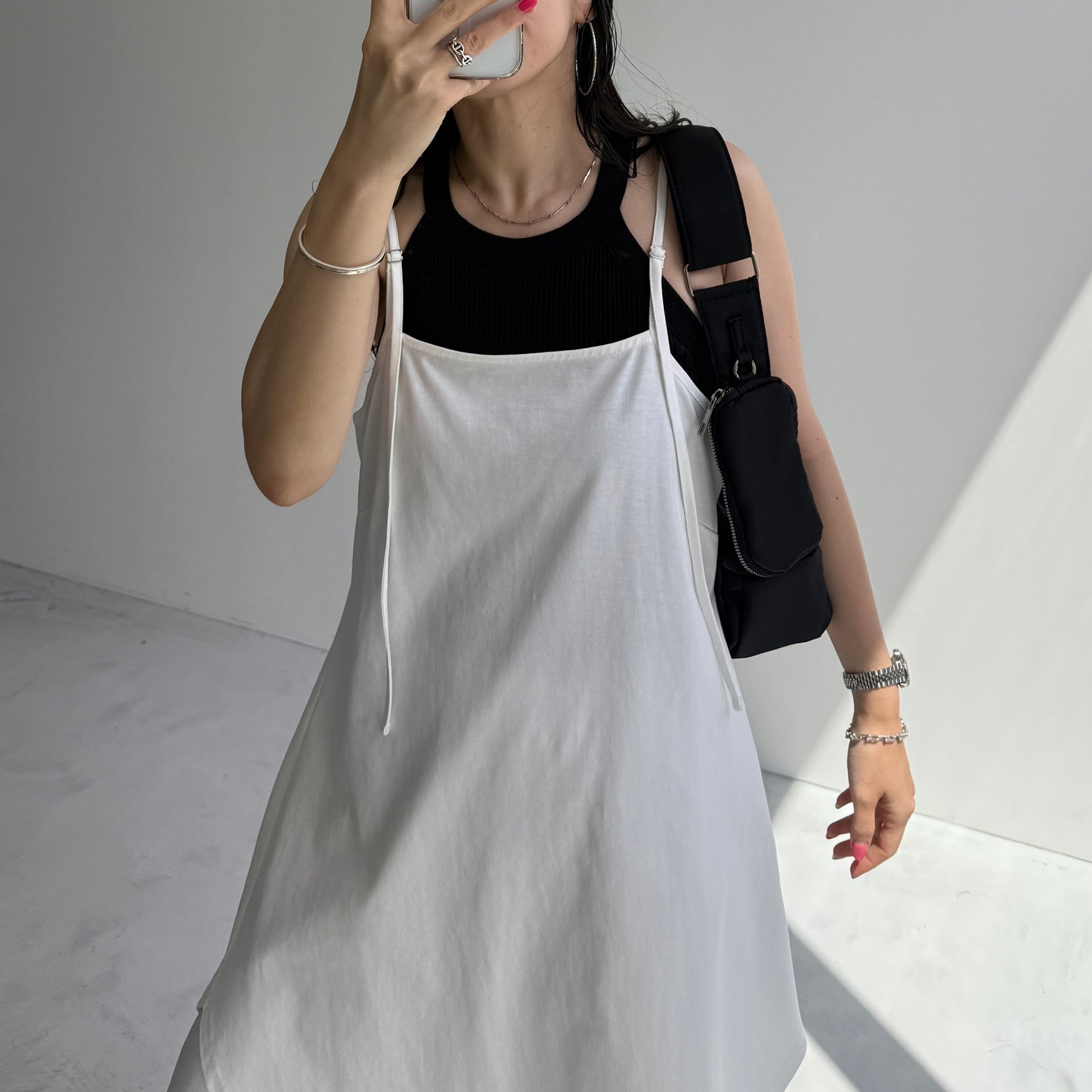 CHIRARISM camisole / ivory