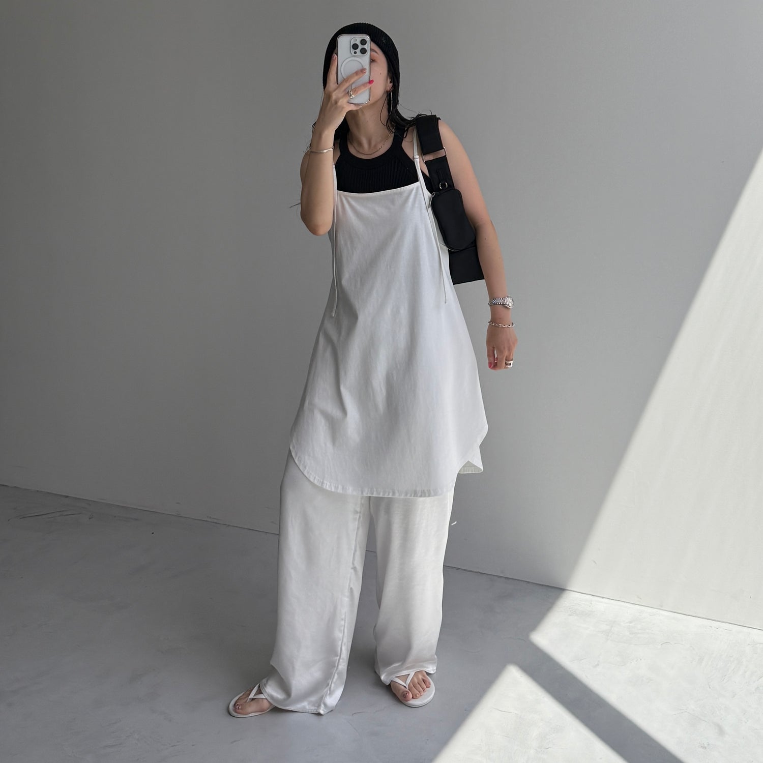 CHIRARISM camisole / ivory