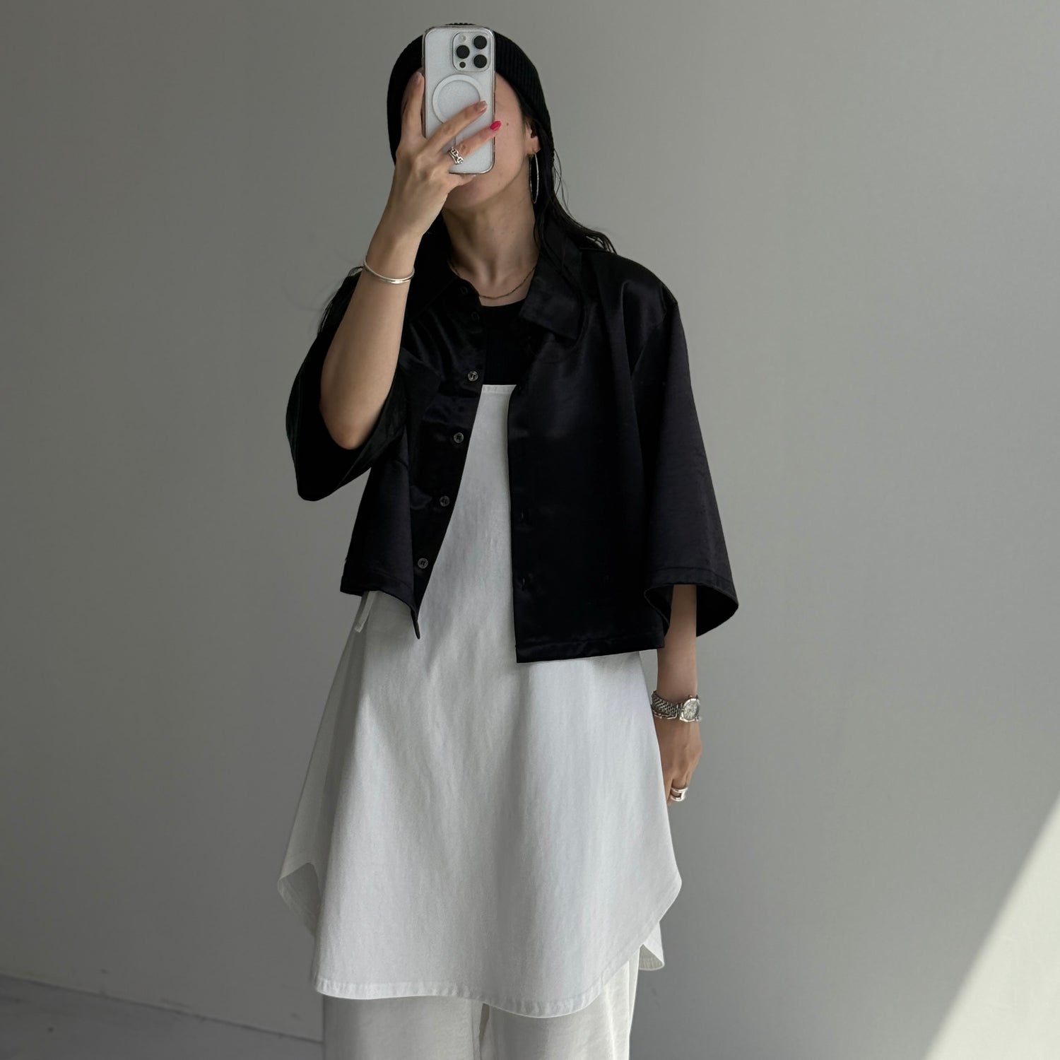 CHIRARISM camisole / ivory