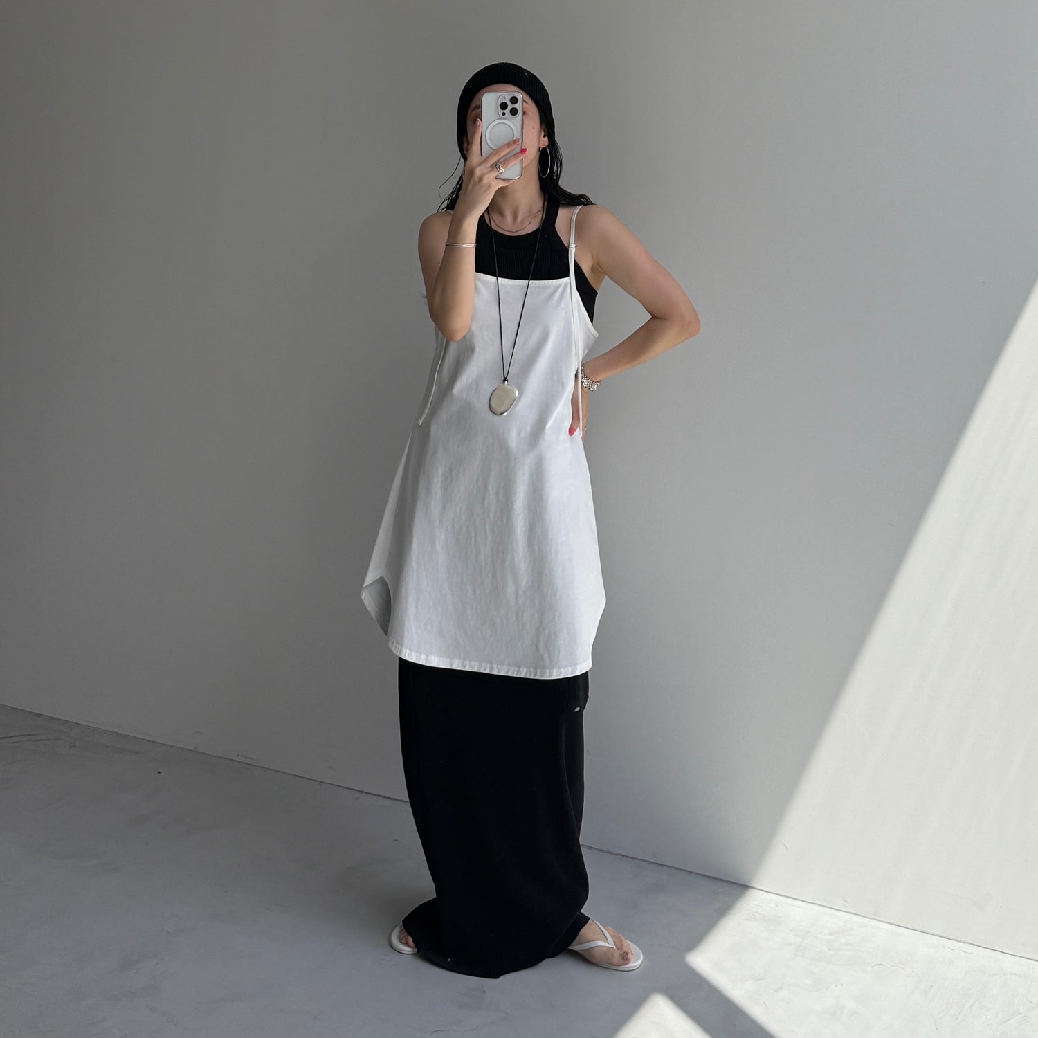 CHIRARISM camisole / ivory