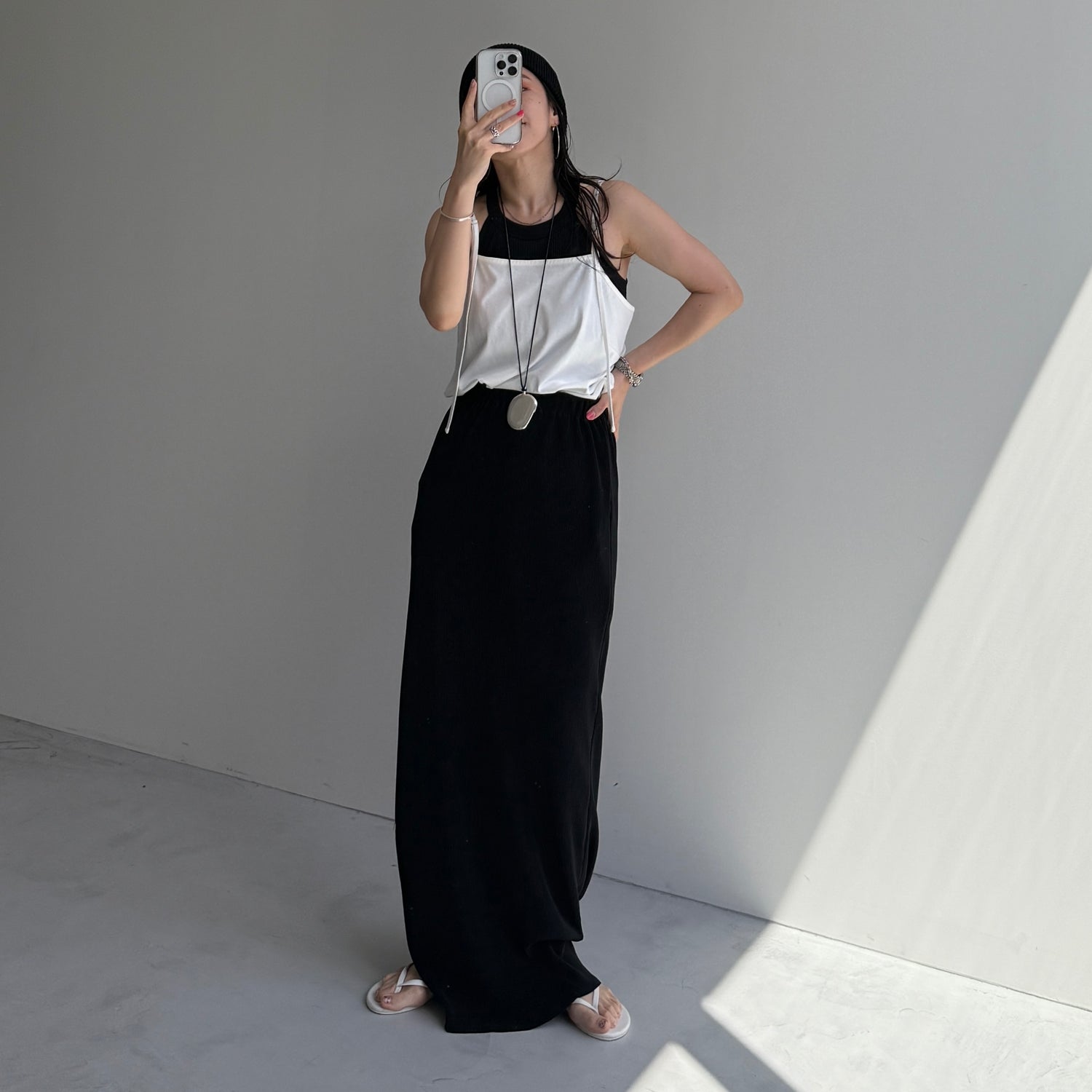 CHIRARISM camisole / ivory