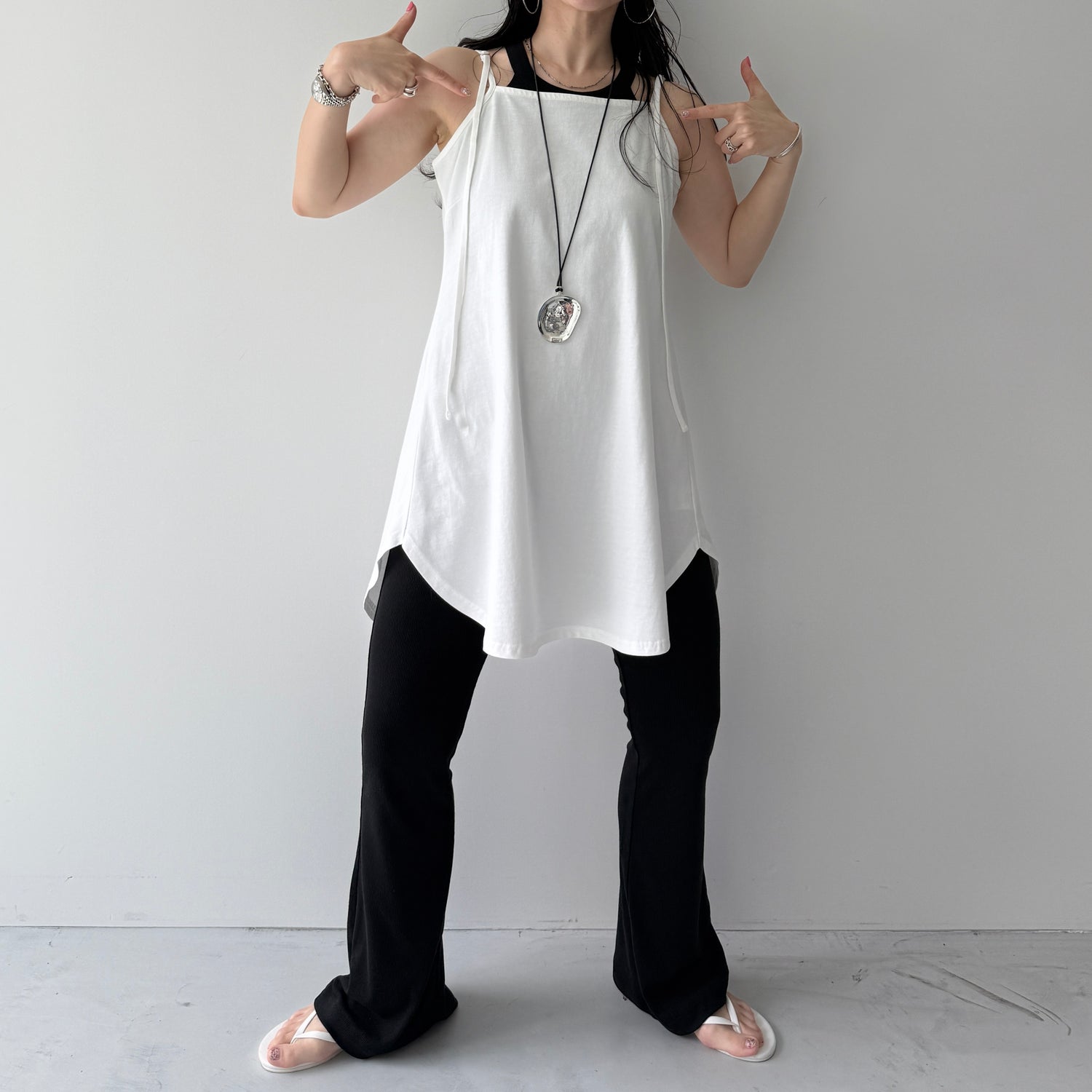 CHIRARISM camisole / ivory