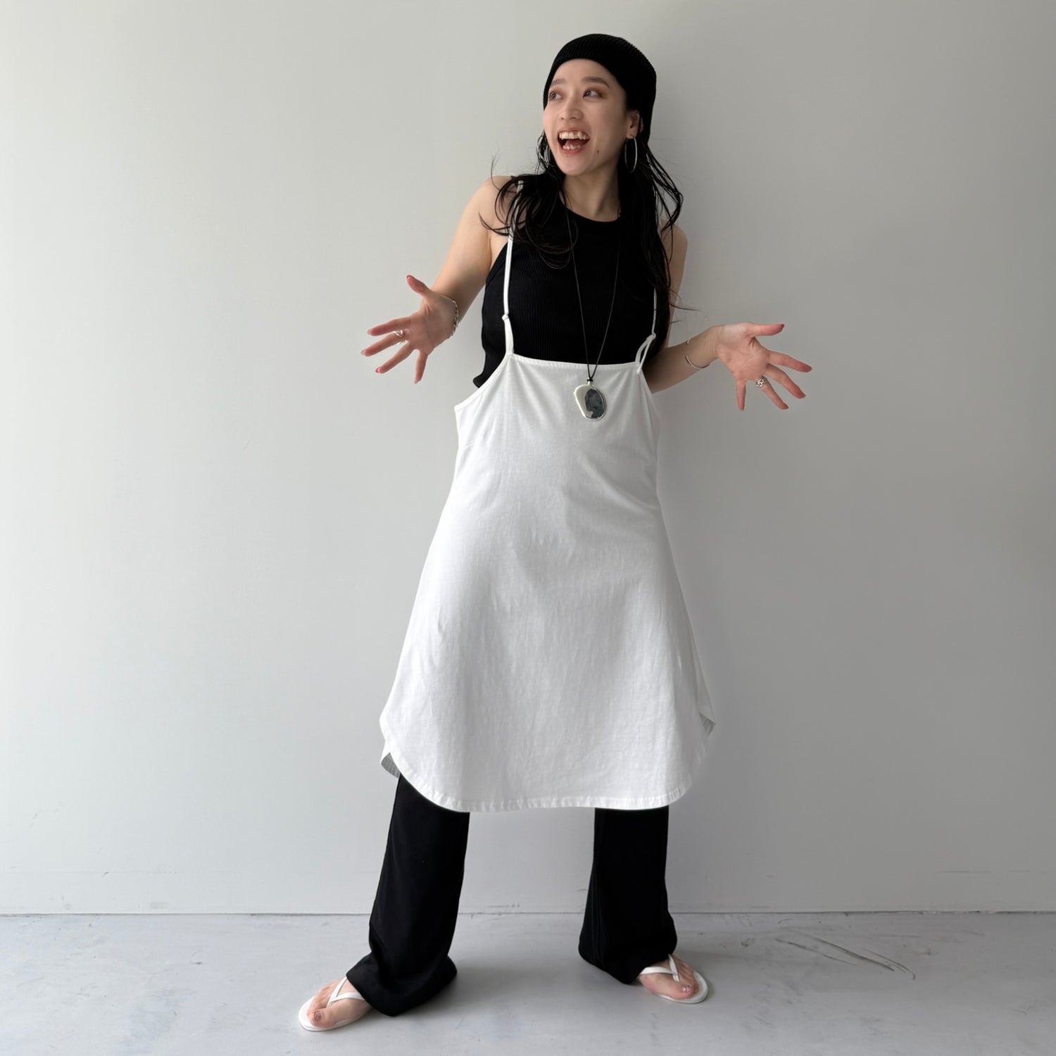 CHIRARISM camisole / ivory