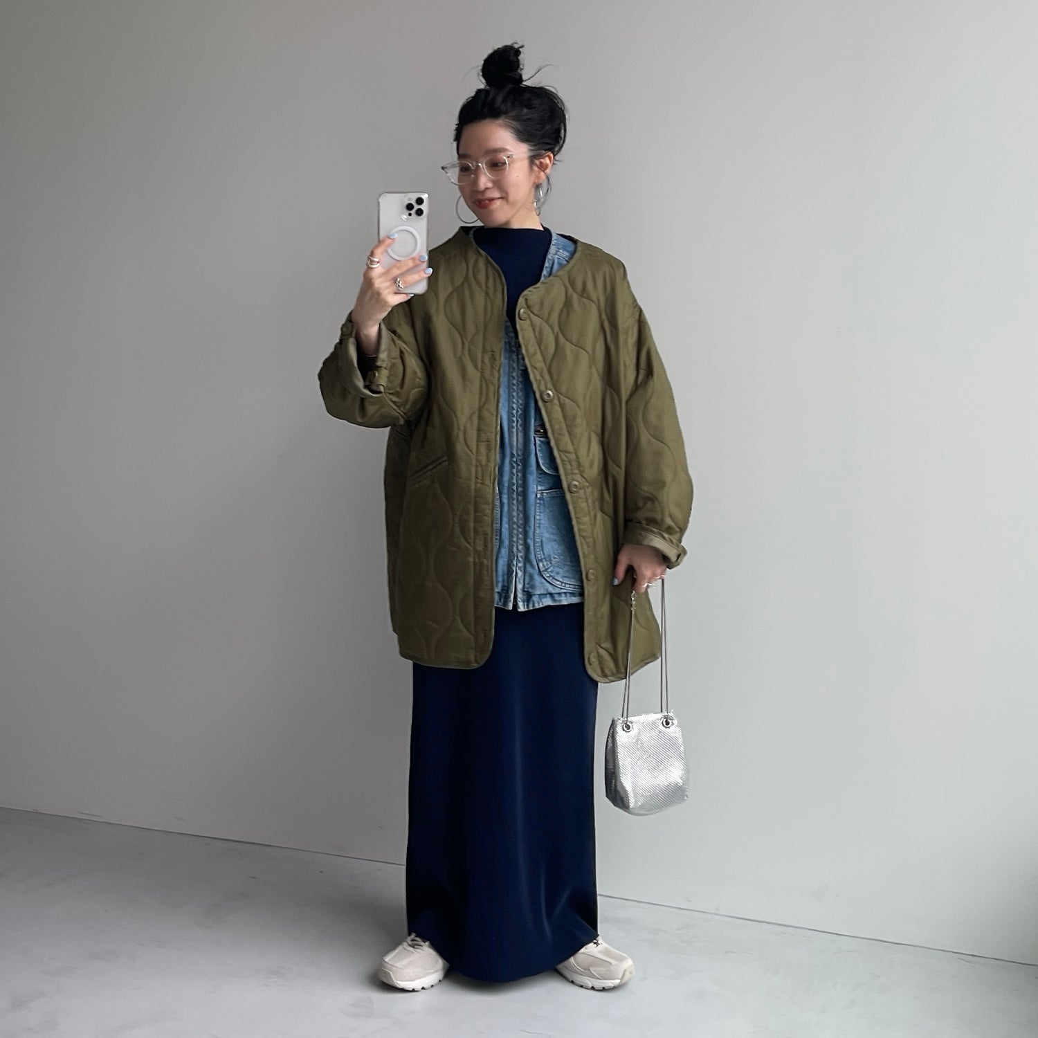 8 pockets BUDDY DENIM VEST / blue